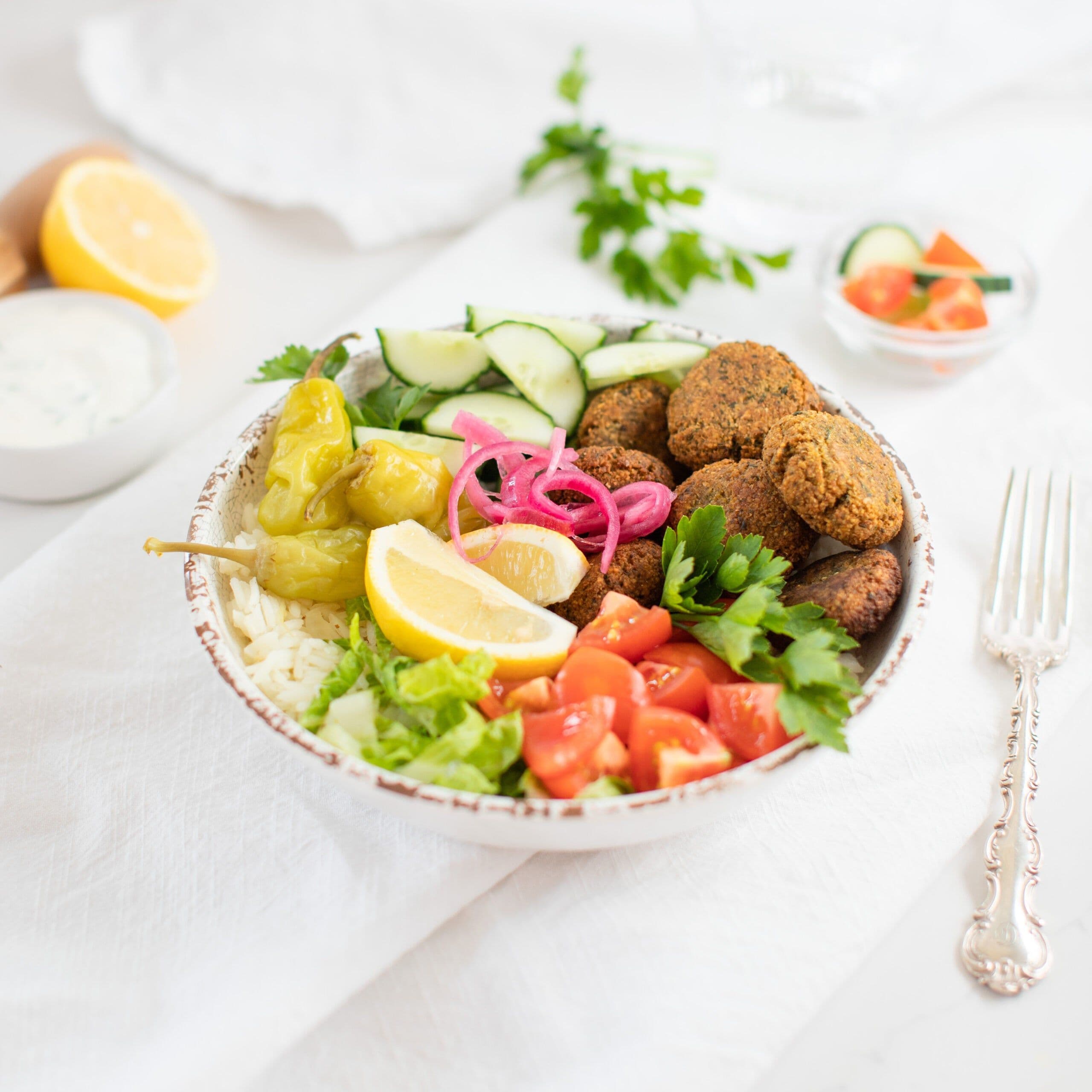 Falafel Bowls banner image