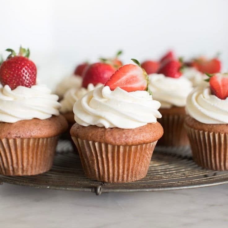 Strawberries & Cream Cupcakes banner image