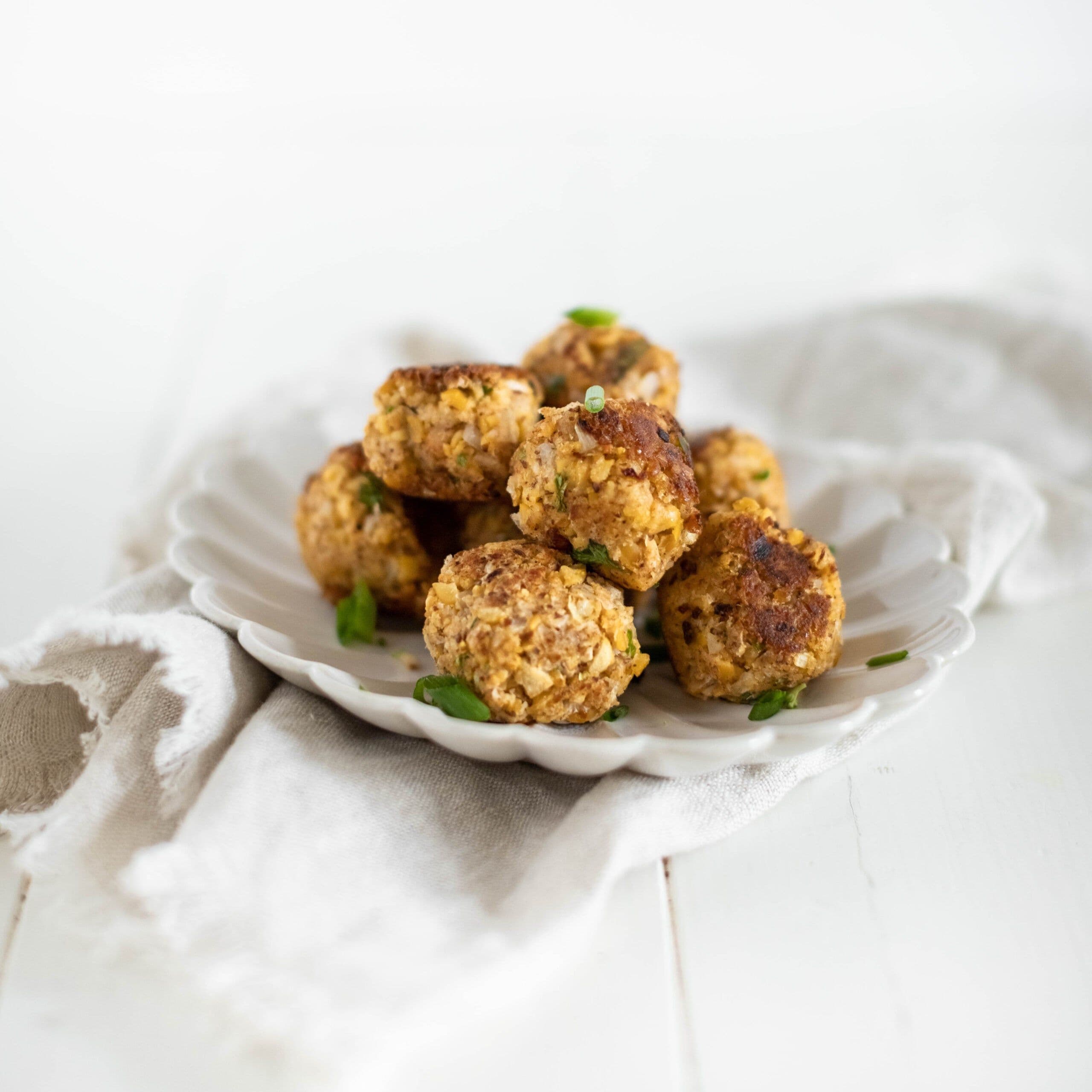 Chickpea Meatballs banner image