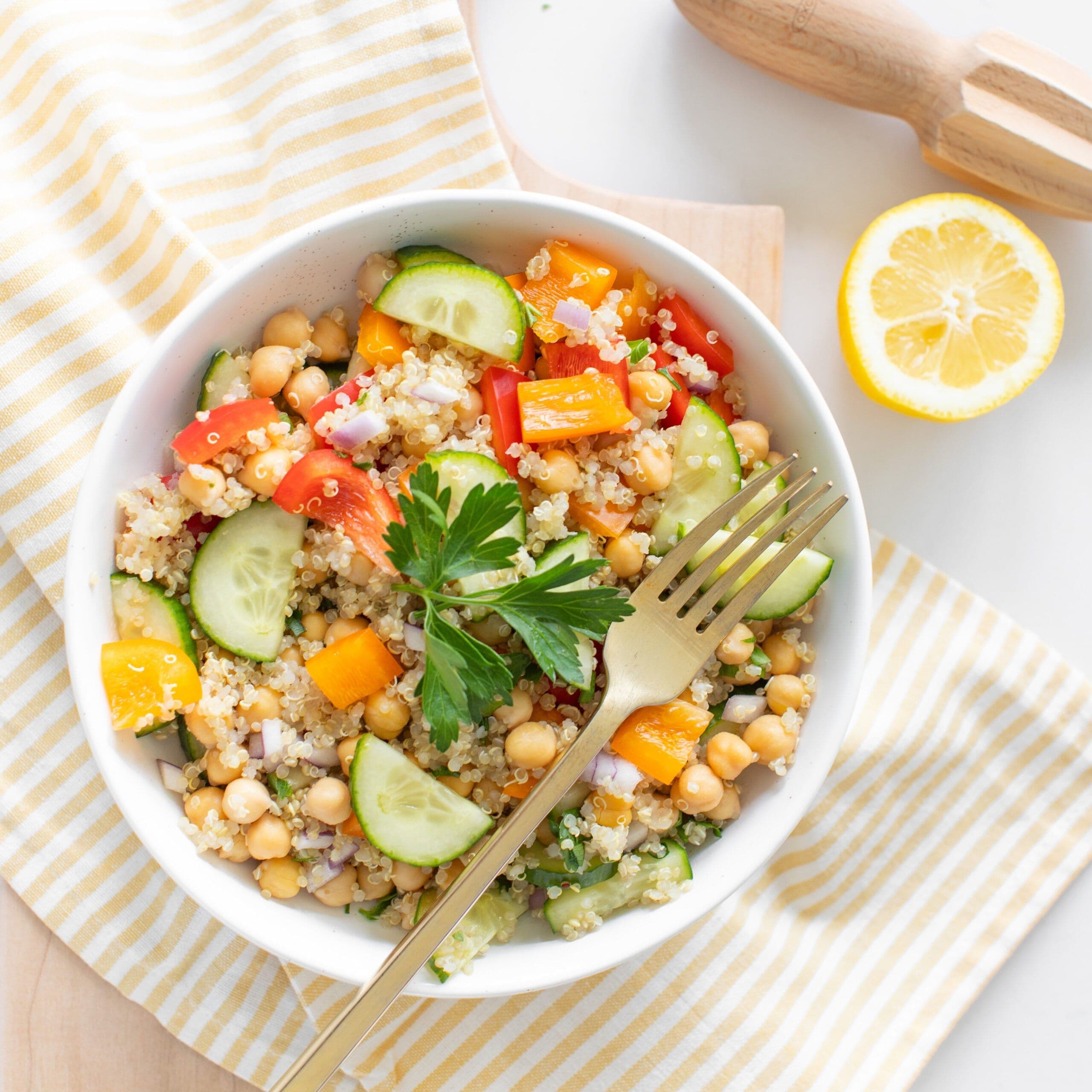 Lemony Quinoa Salad banner image
