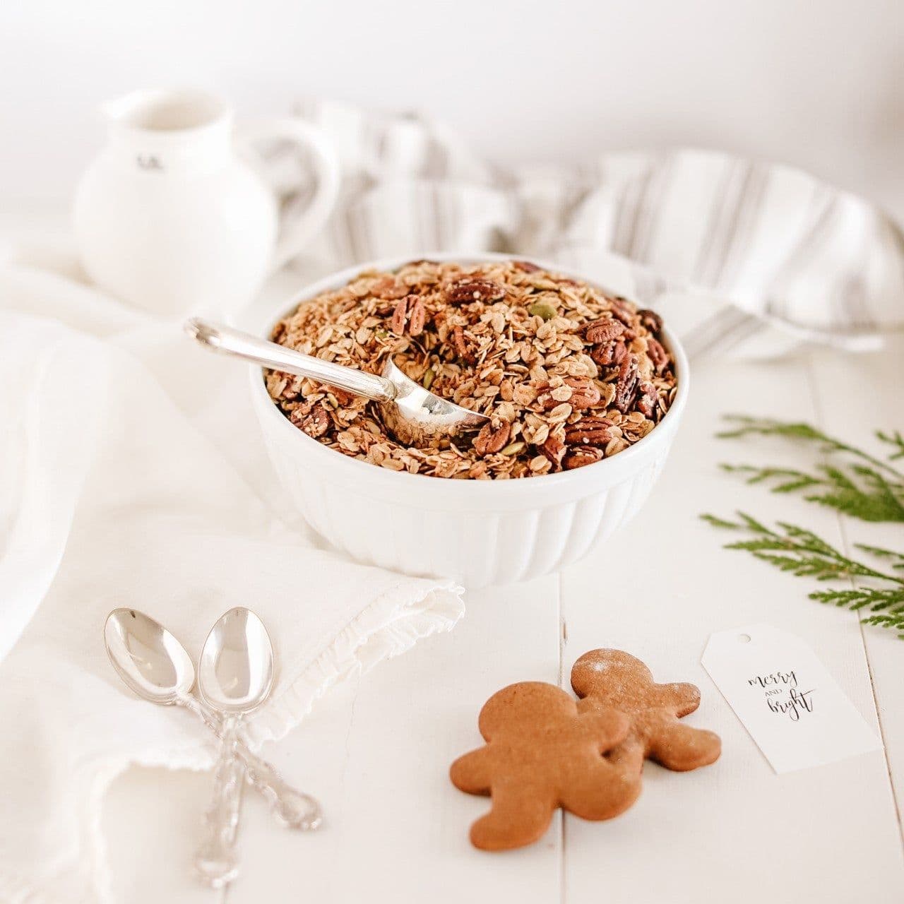 Gingerbread Granola banner image