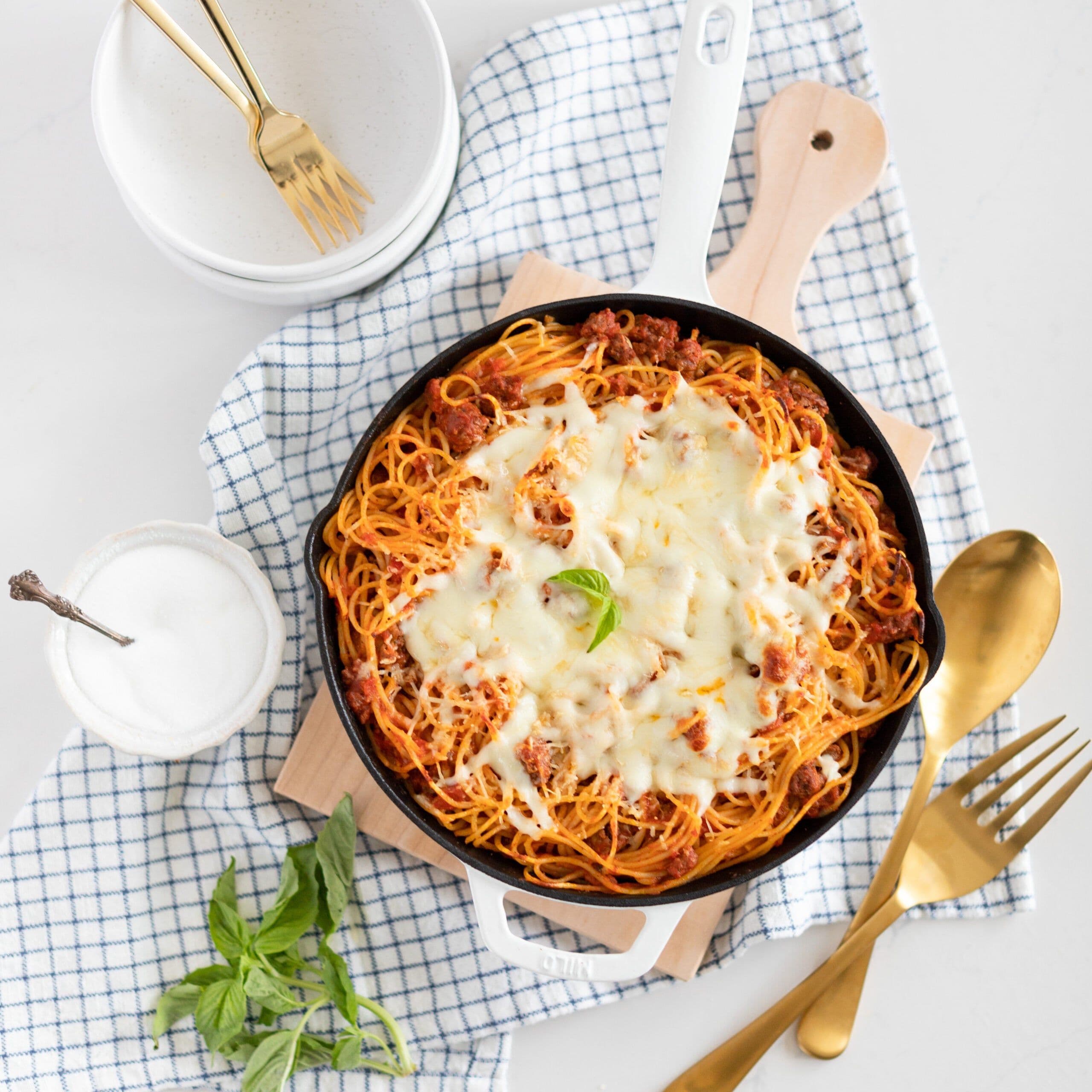 Classic Baked Spaghetti banner image