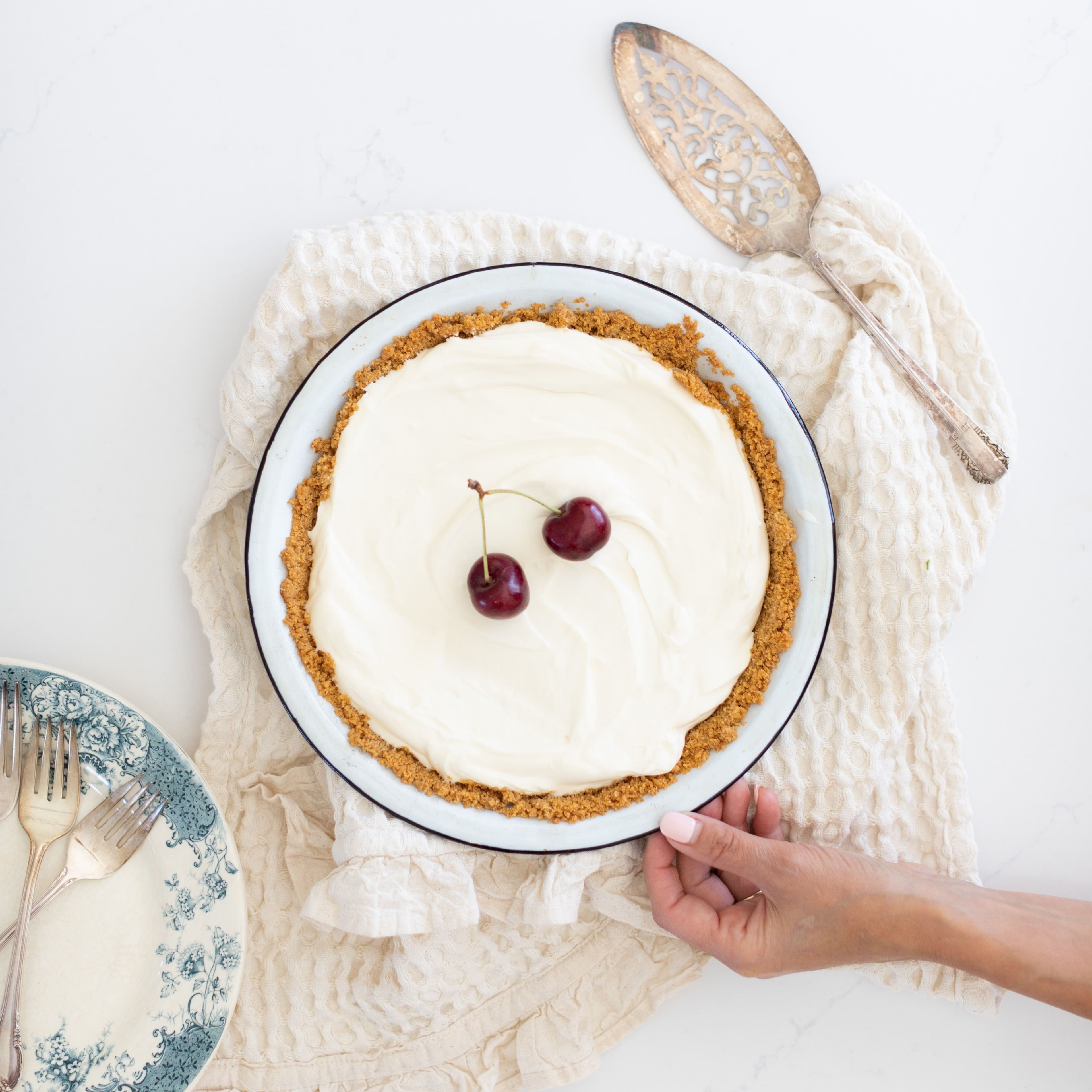 No-Bake Cheesecake banner image