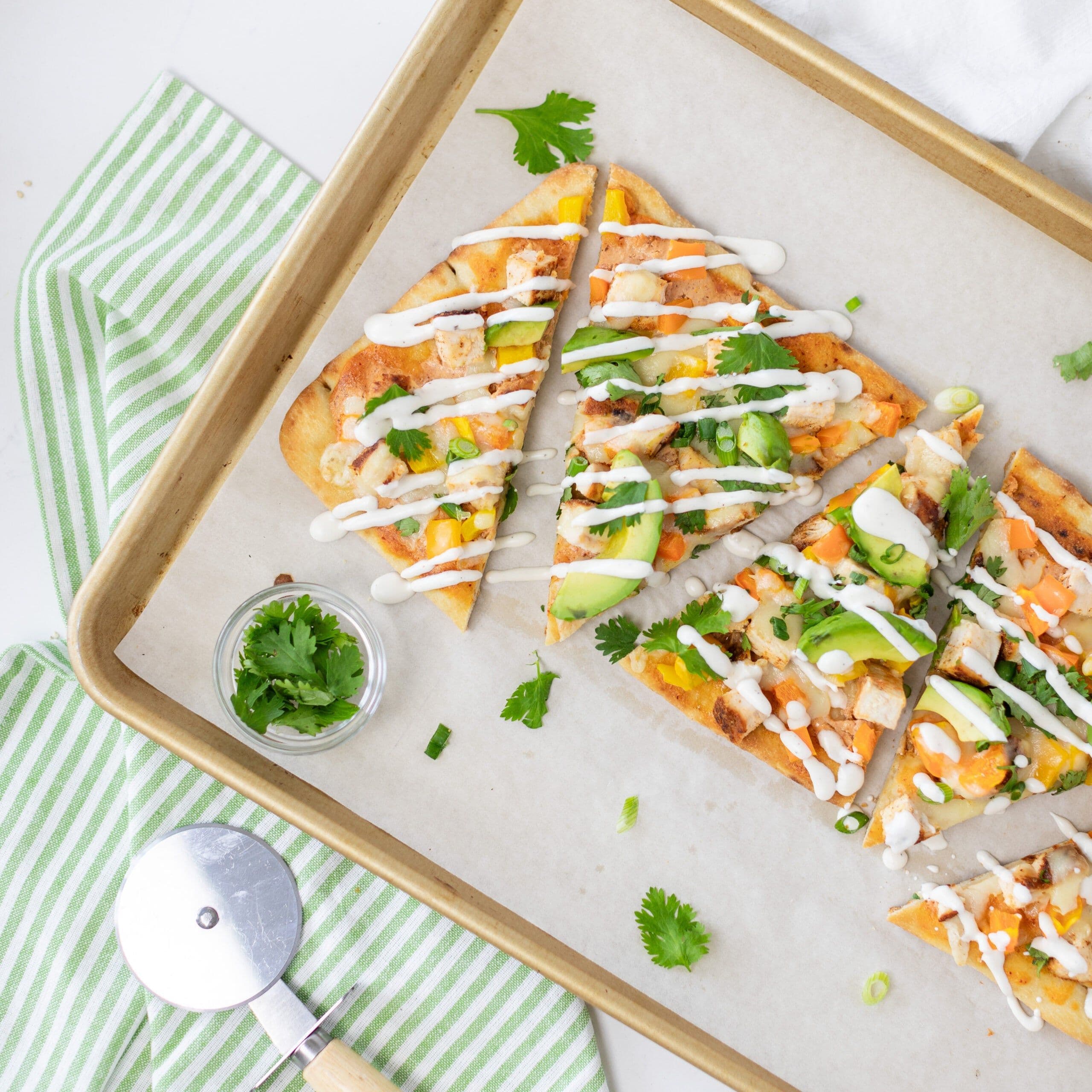 Chipotle Chicken Flatbread banner image
