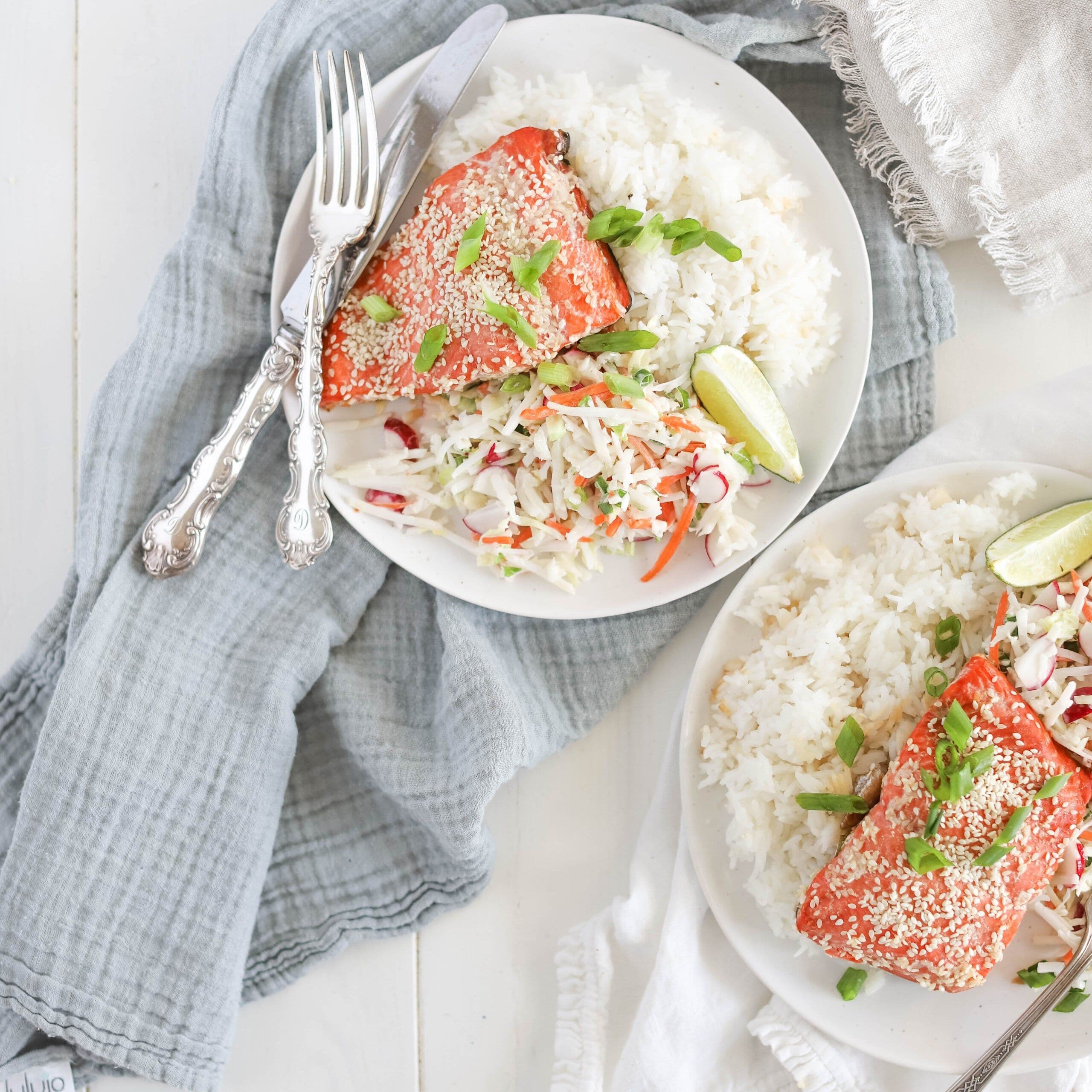 Sesame Salmon banner image