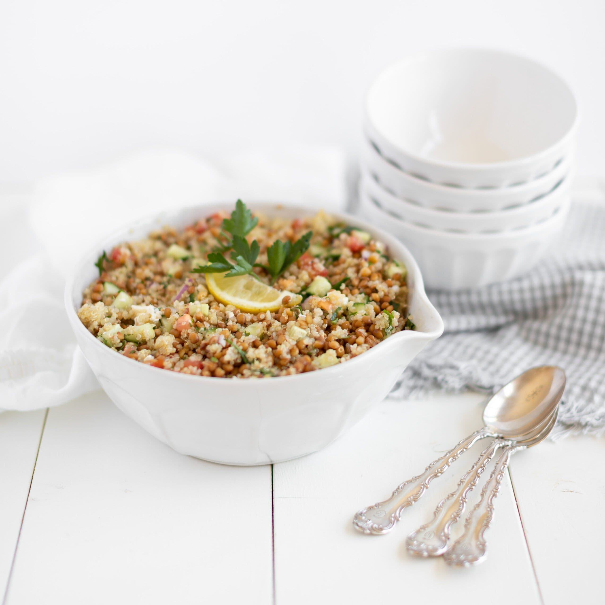 Lentil Quinoa Salad banner image