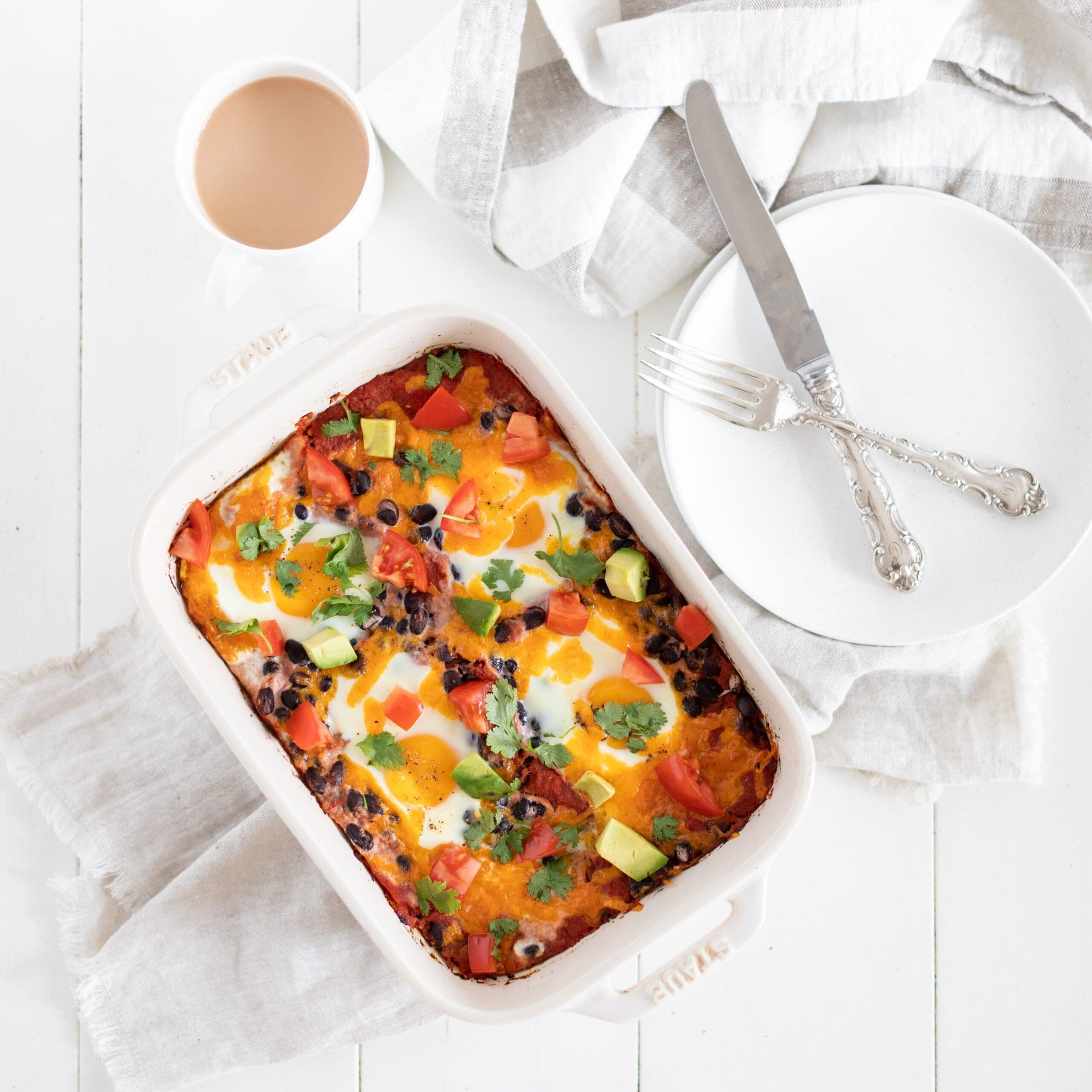 Baked Huevos Rancheros banner image