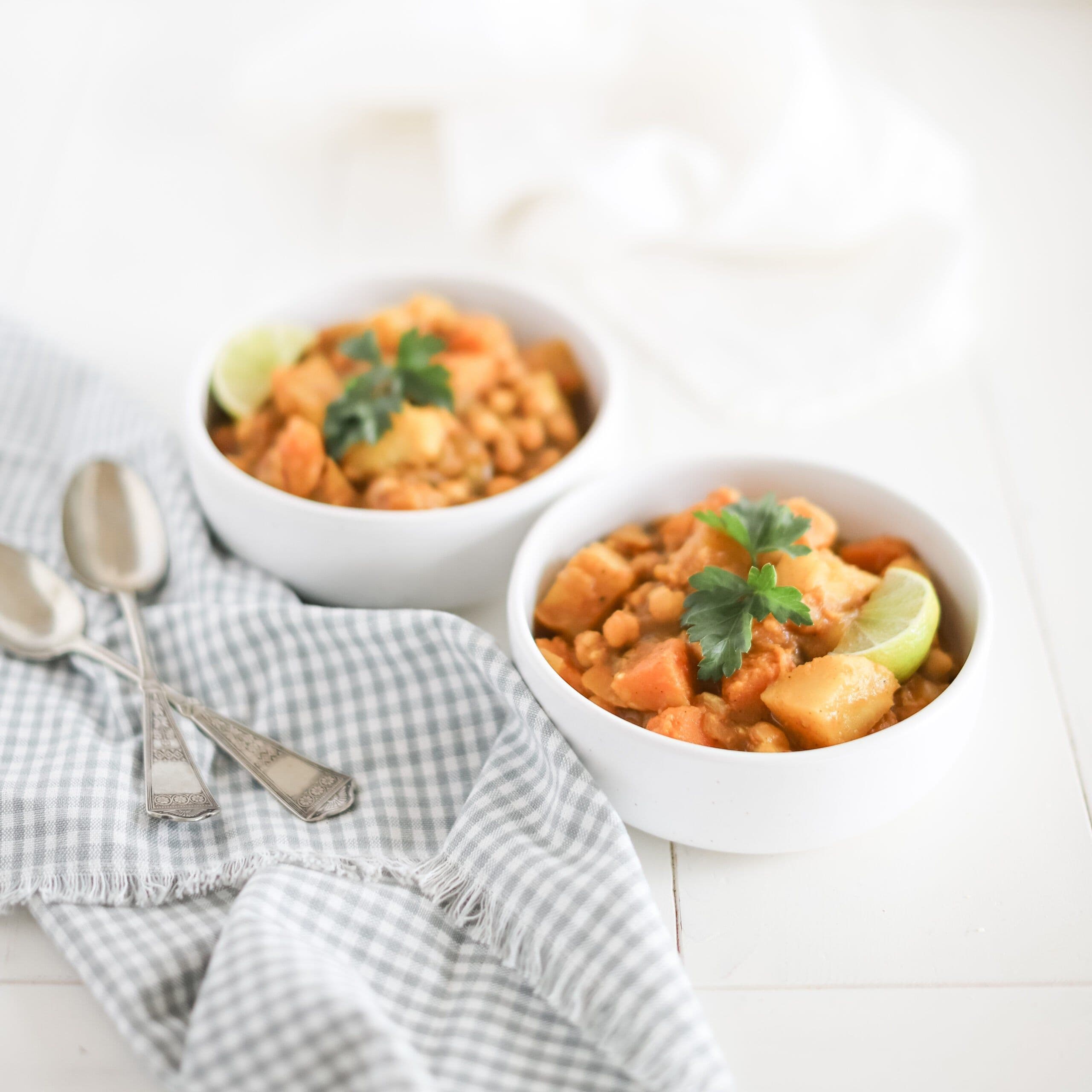 Chickpea Potato Curry banner image