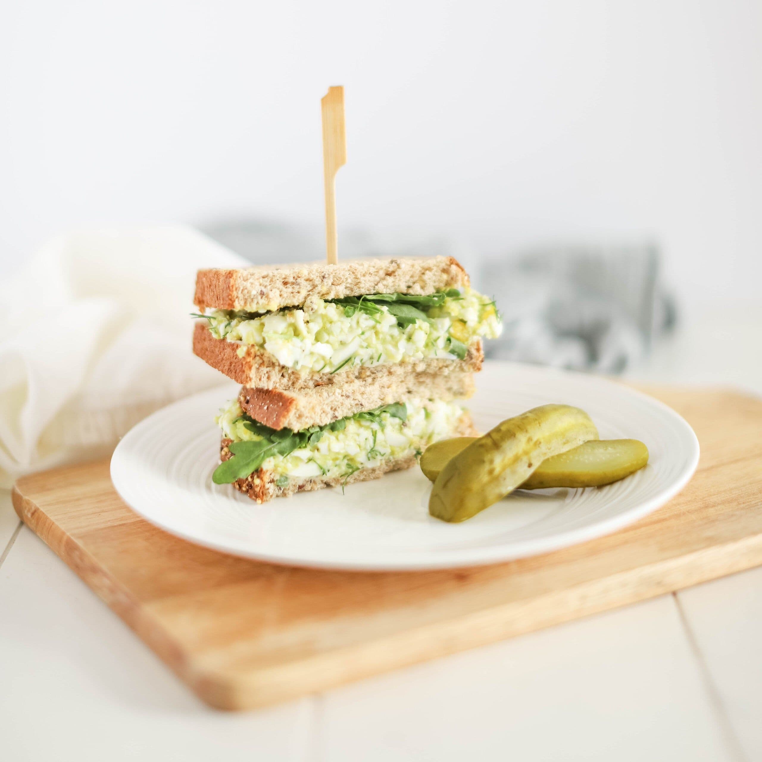 Avocado Egg Salad Sandwiches banner image