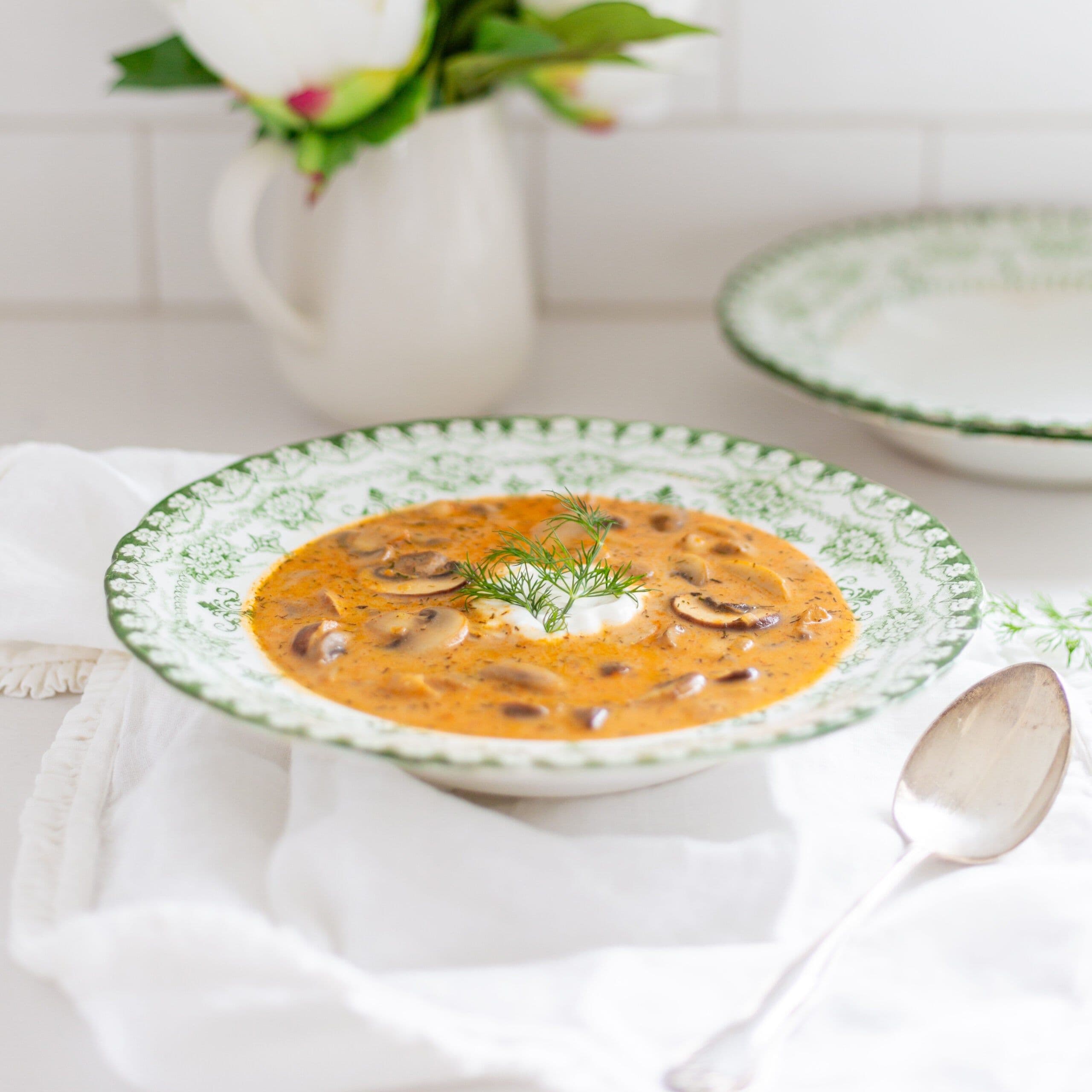 Hungarian Mushroom Soup banner image