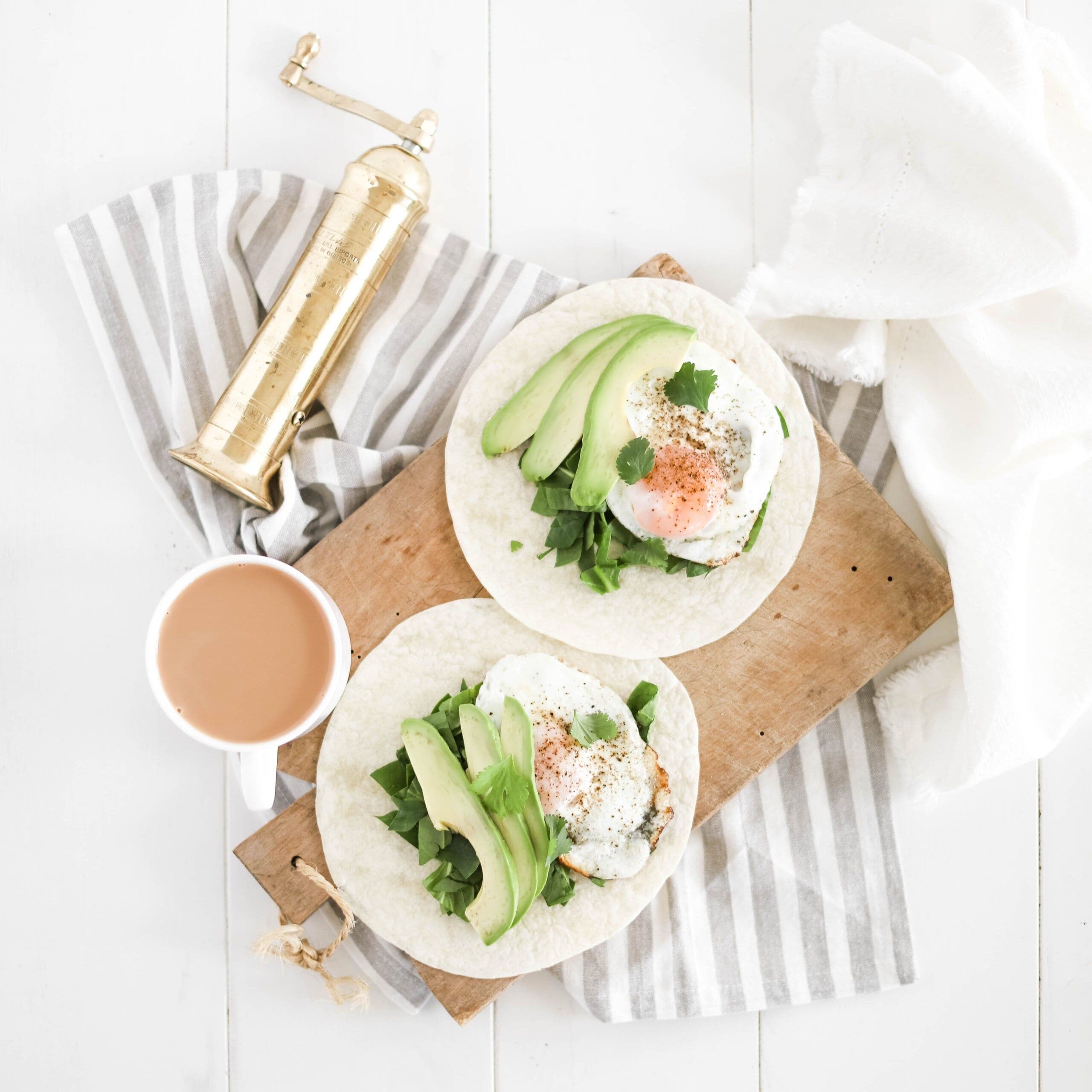 Fried Egg Breakfast Tacos banner image