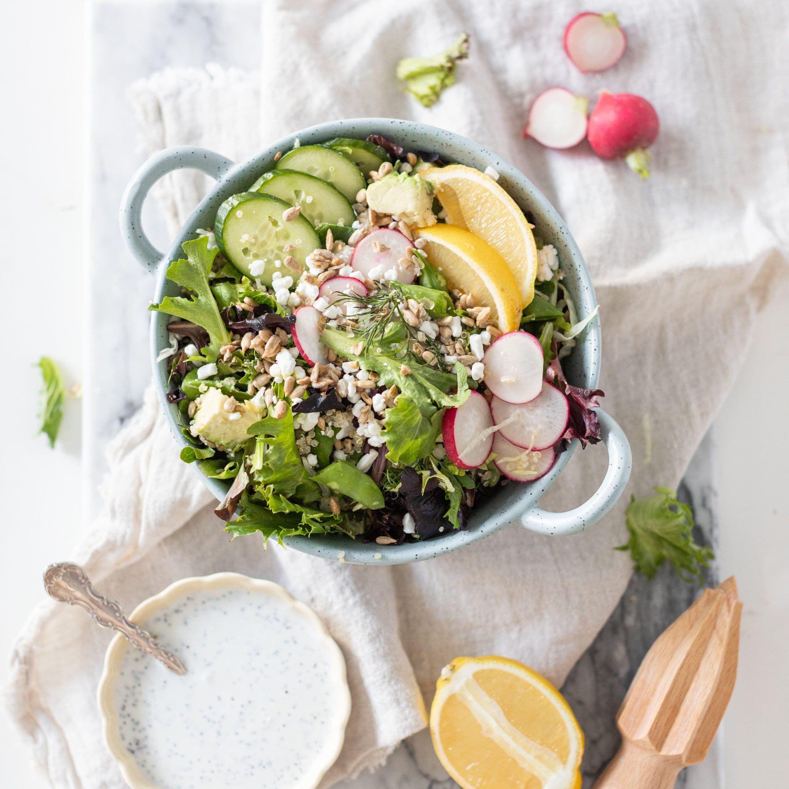 Spring Greens & Grains Salad banner image