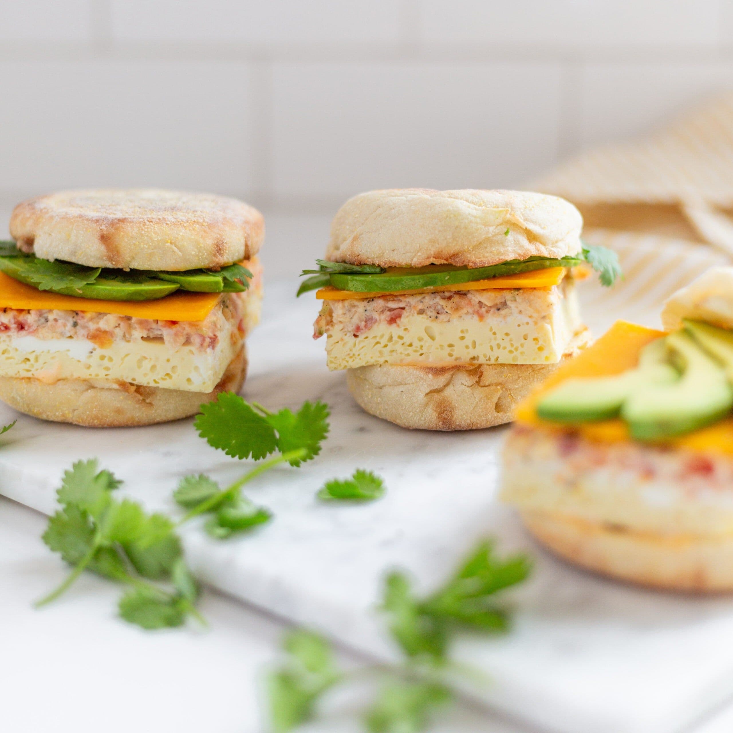 Huevos Rancheros Breakfast Sandwiches banner image