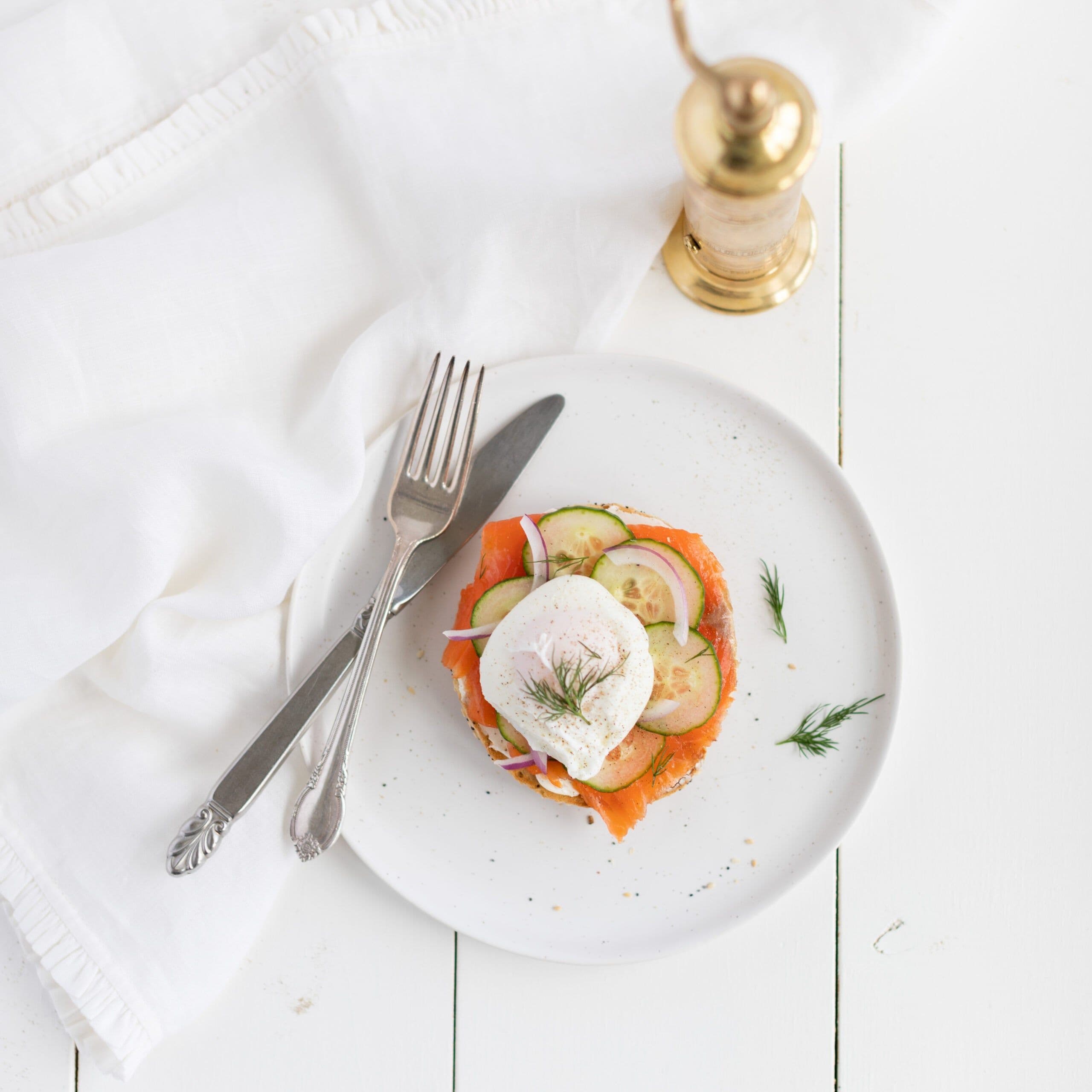 Smoked Salmon Breakfast Bagels banner image