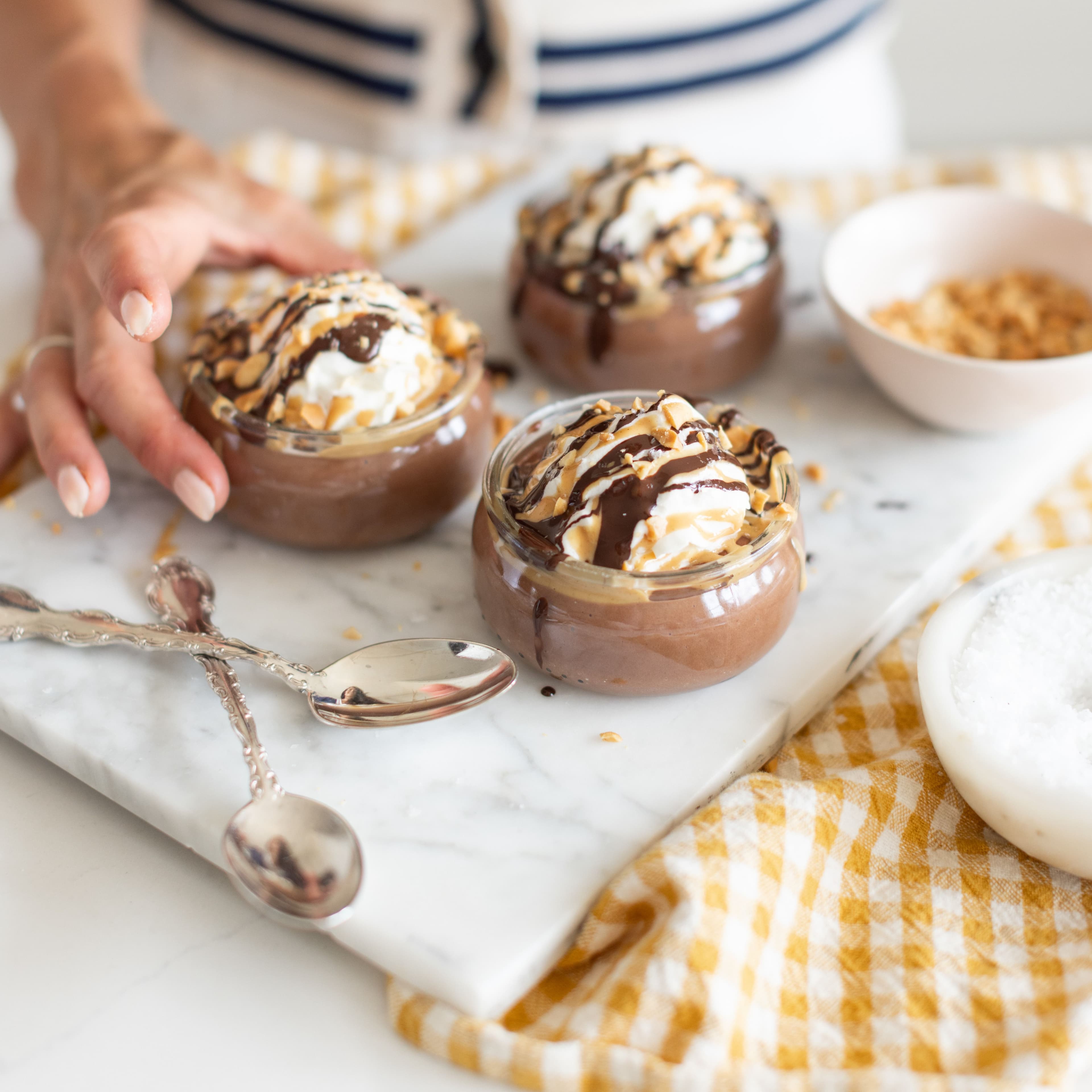 Peanut Butter Chocolate Tofu Mousse banner image