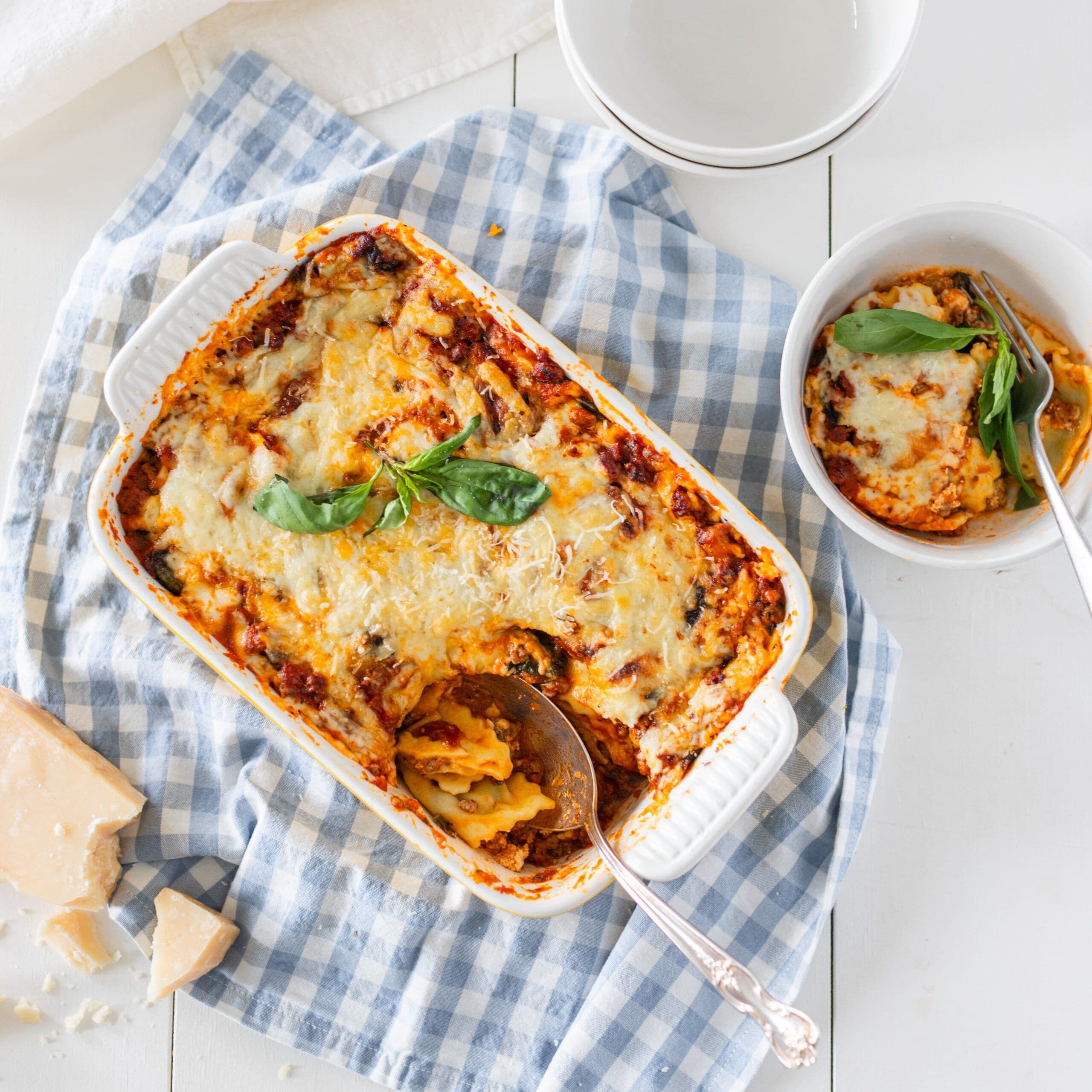 Ravioli Lasagna banner image