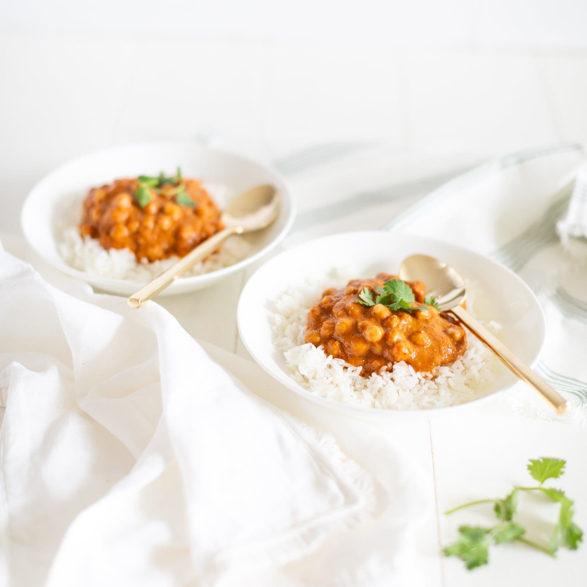 Chickpea Curry banner image