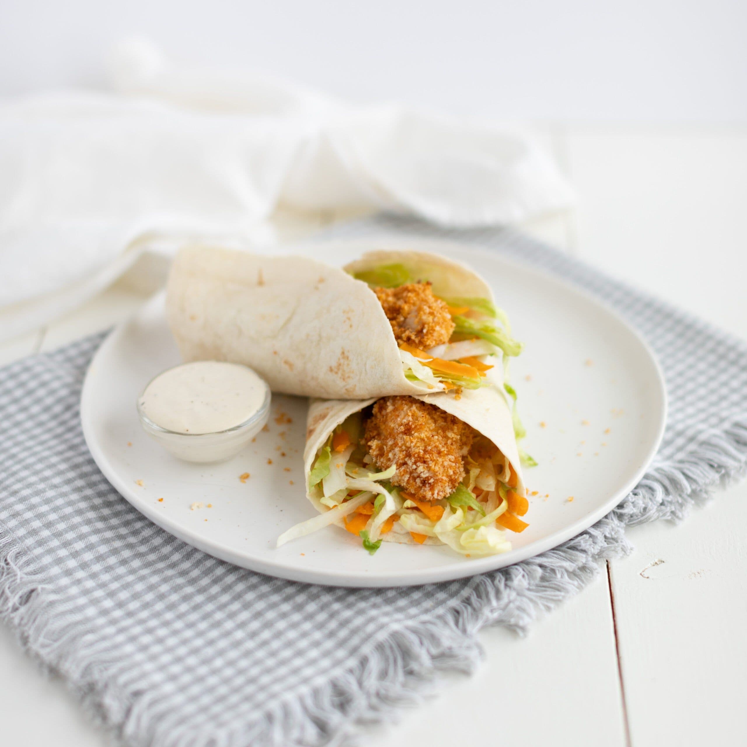 Crispy Chicken Snack Wraps banner image