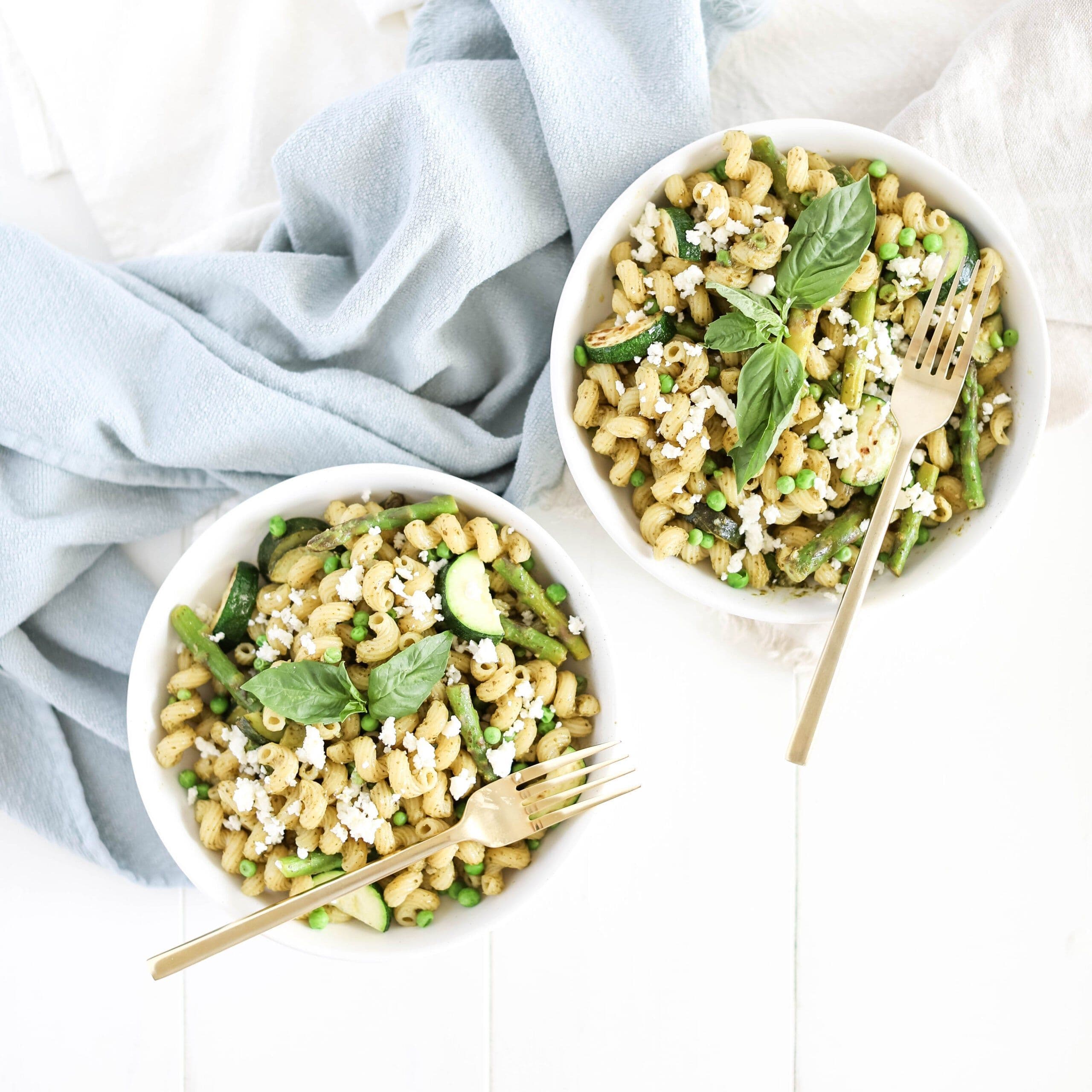 Asparagus Pesto Pasta banner image