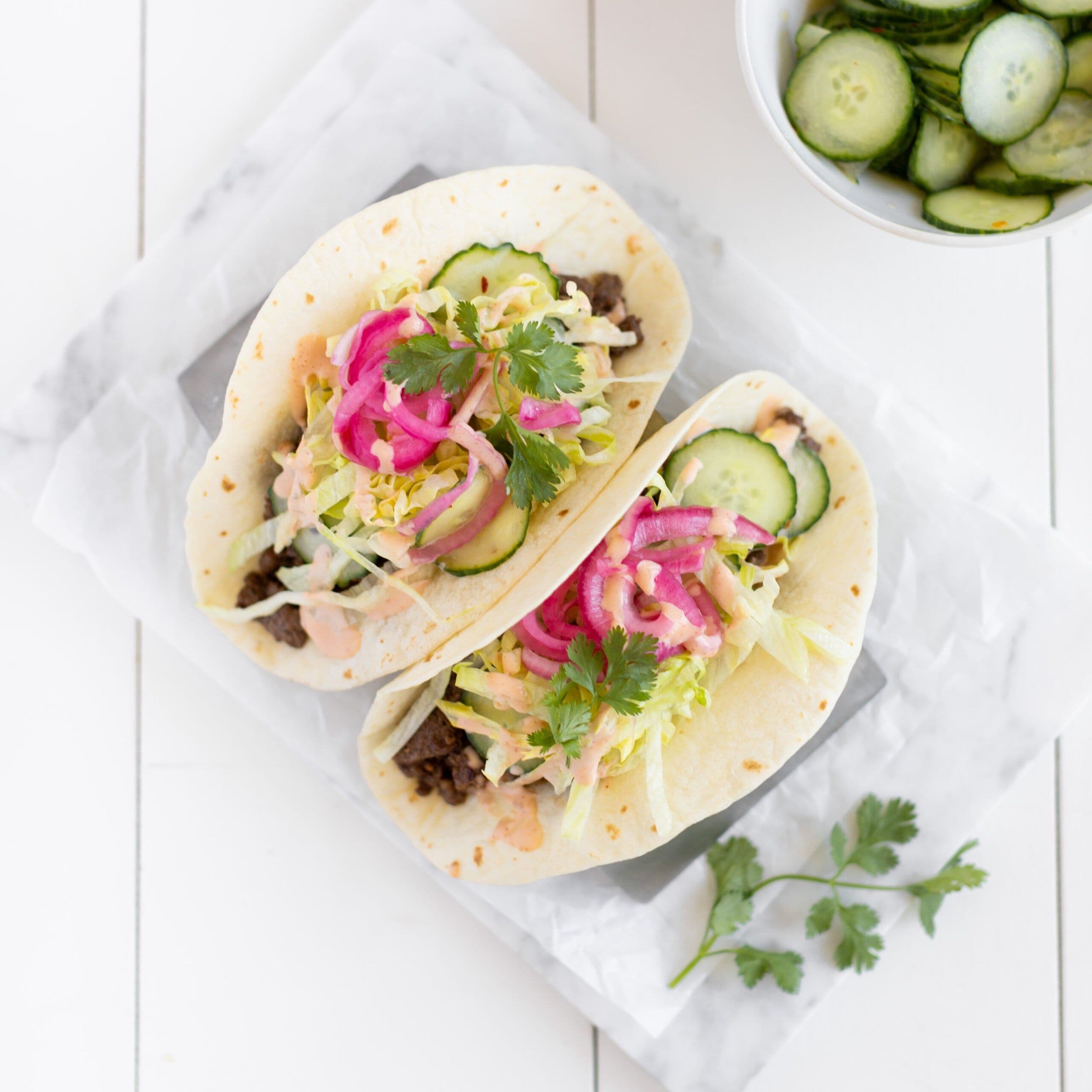 BBQ Korean Tacos banner image