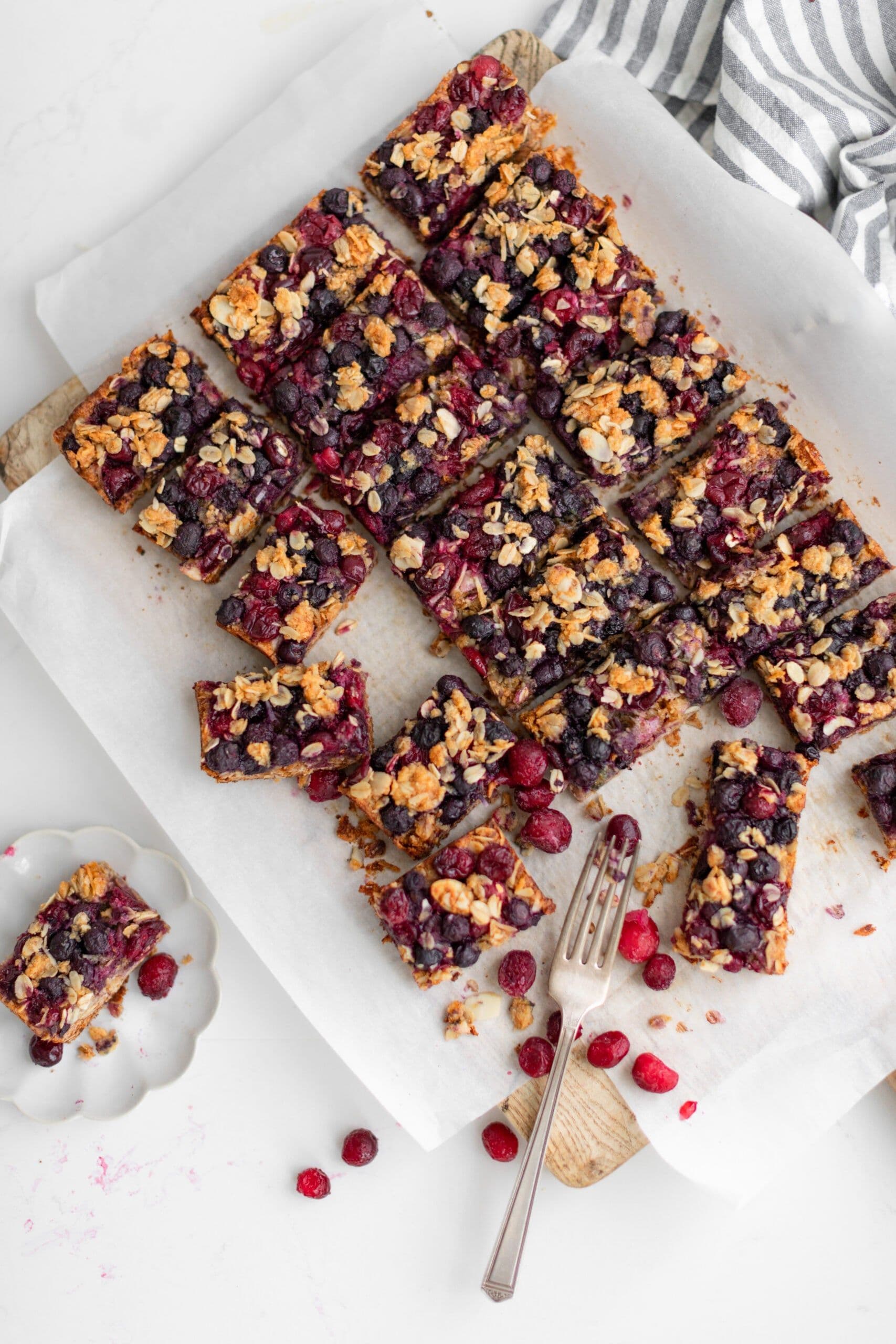 Almond Berry Breakfast Bars banner image