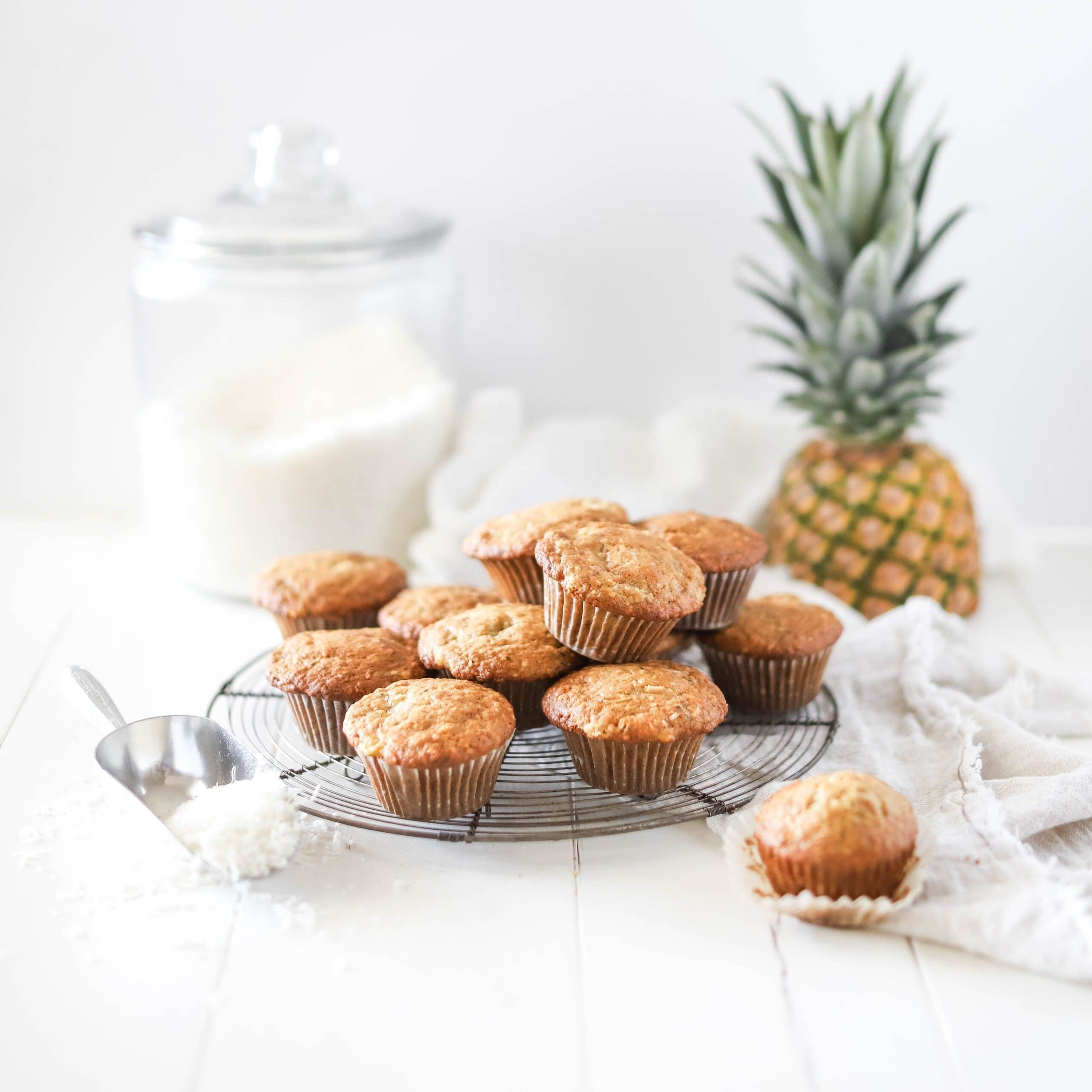 Tropical Banana Muffins banner image