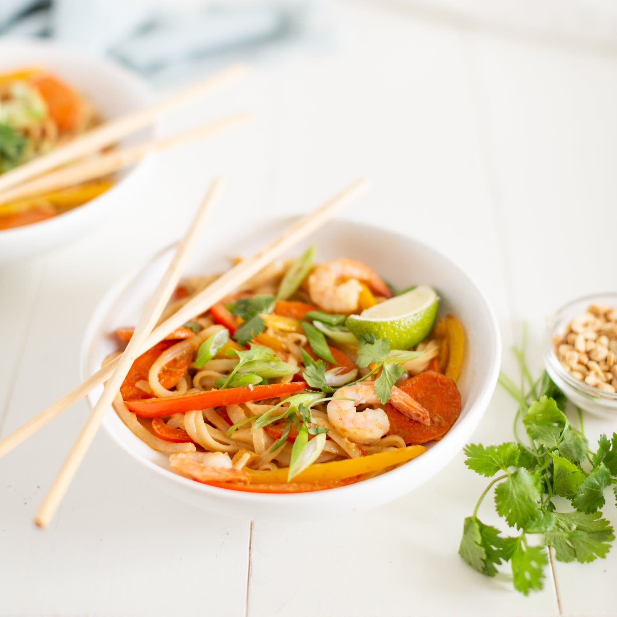 Shrimp Peanut Noodles banner image