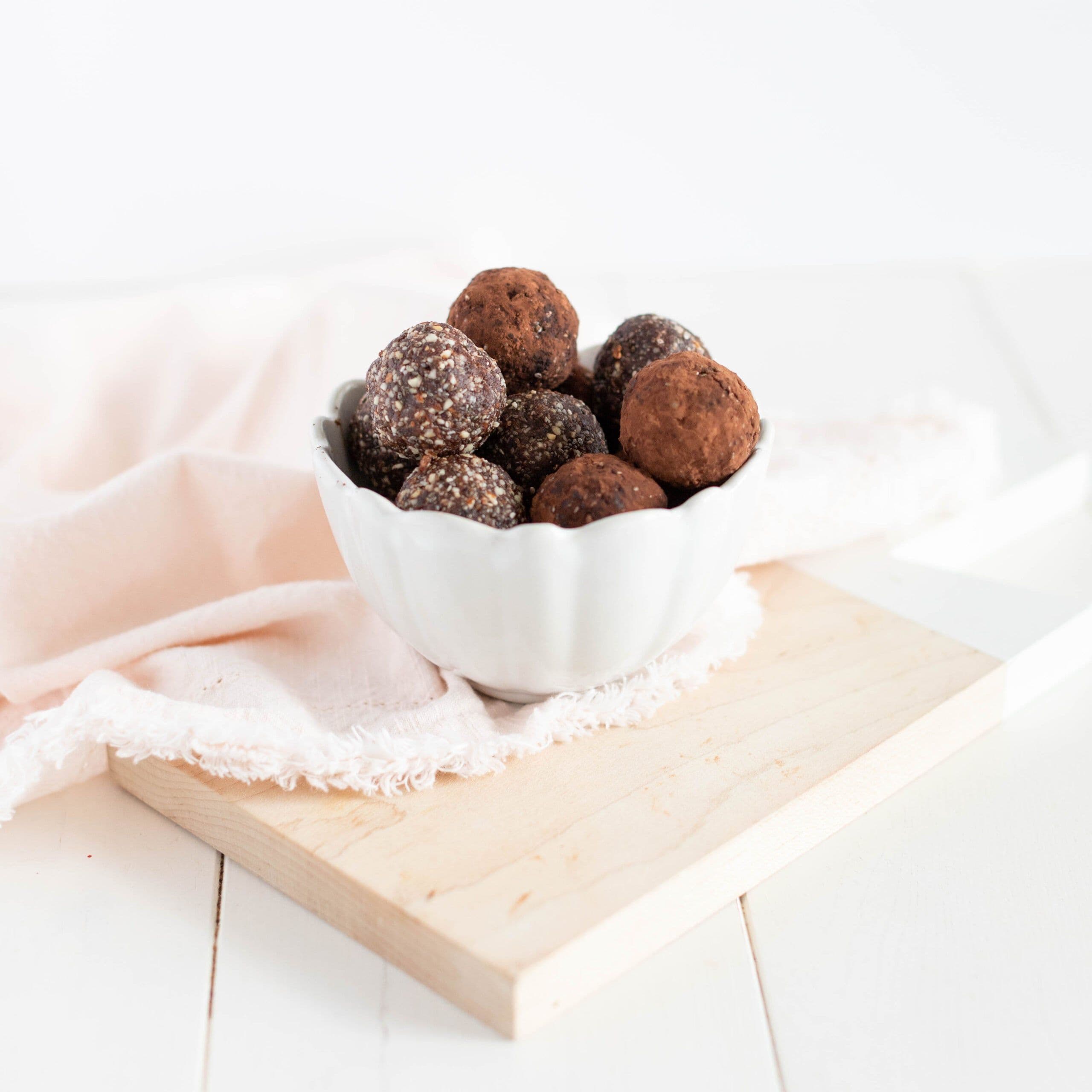 Brownie Energy Bites banner image