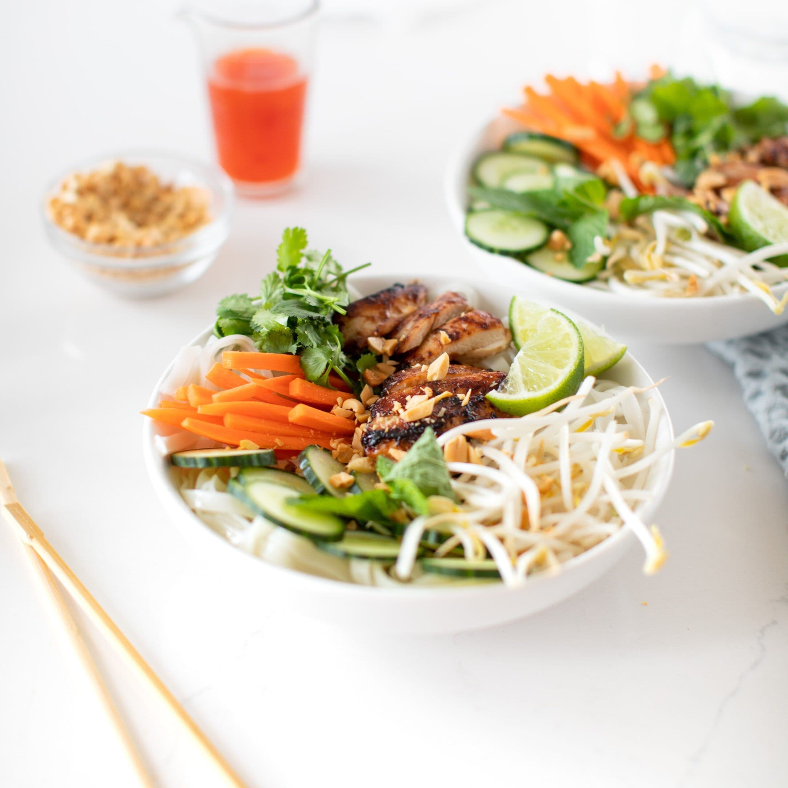 Sweet Chili Noodle Bowls banner image