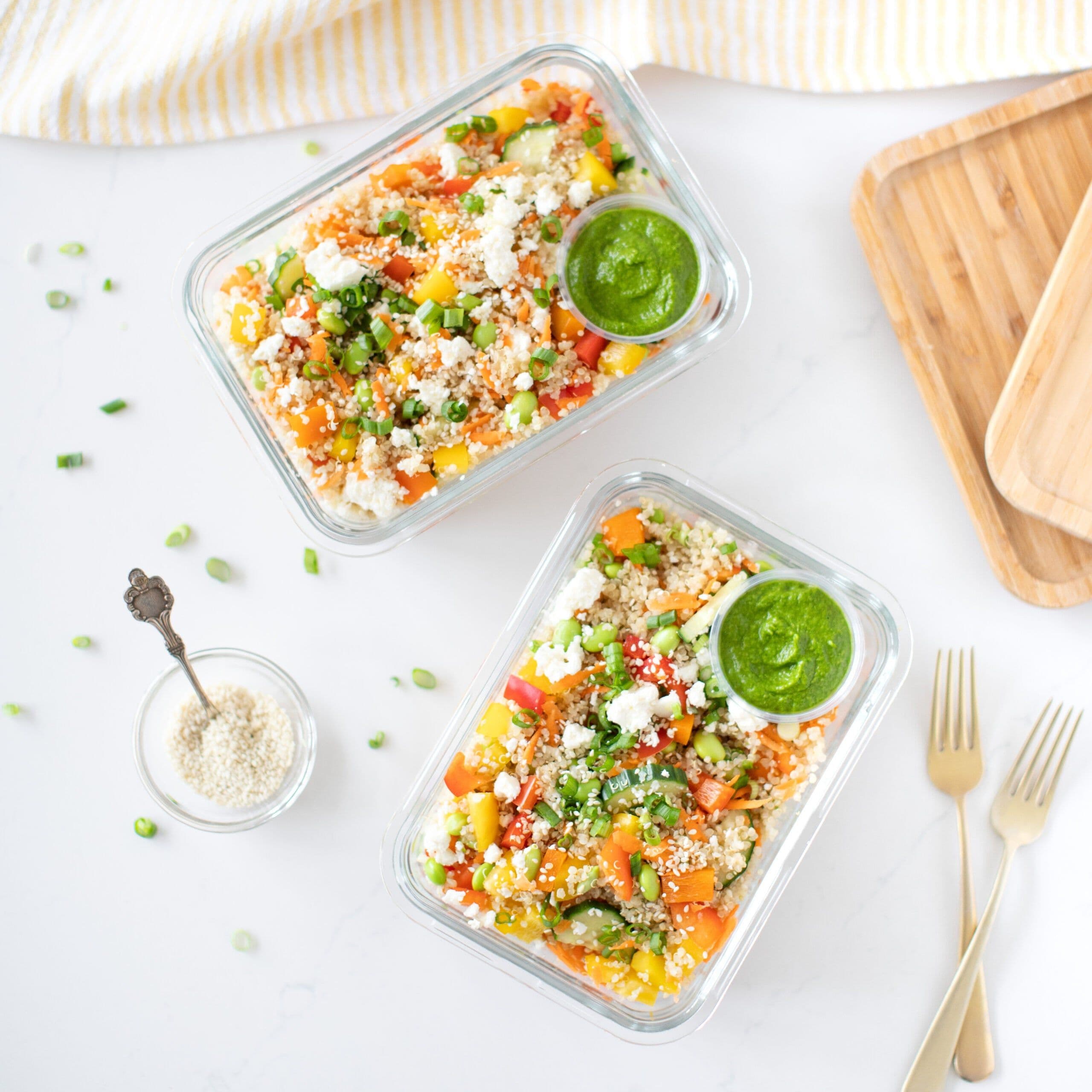 Rainbow Quinoa Salad banner image
