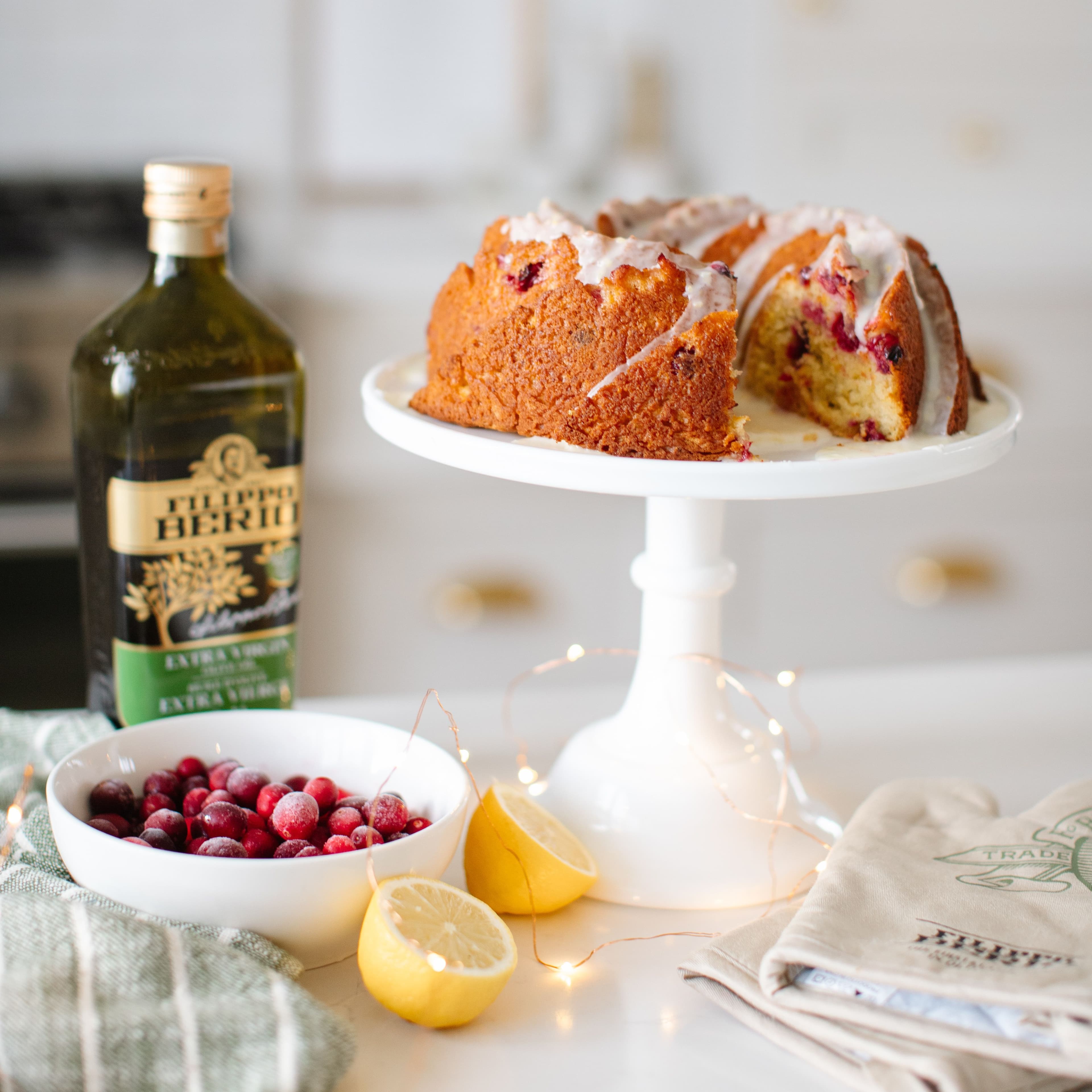 Cranberry Orange Olive Oil Cake banner image