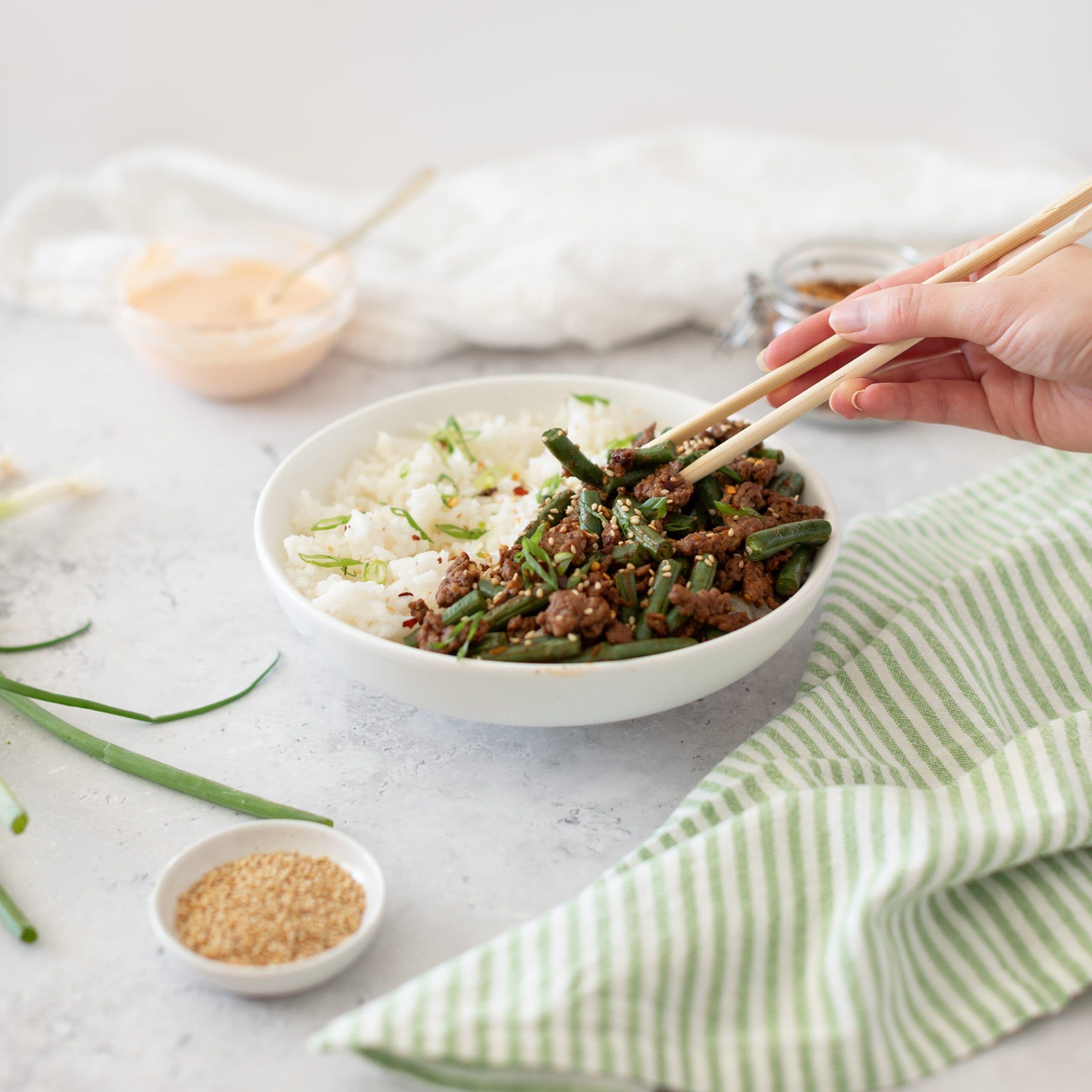 Firecracker Beef & Rice banner image