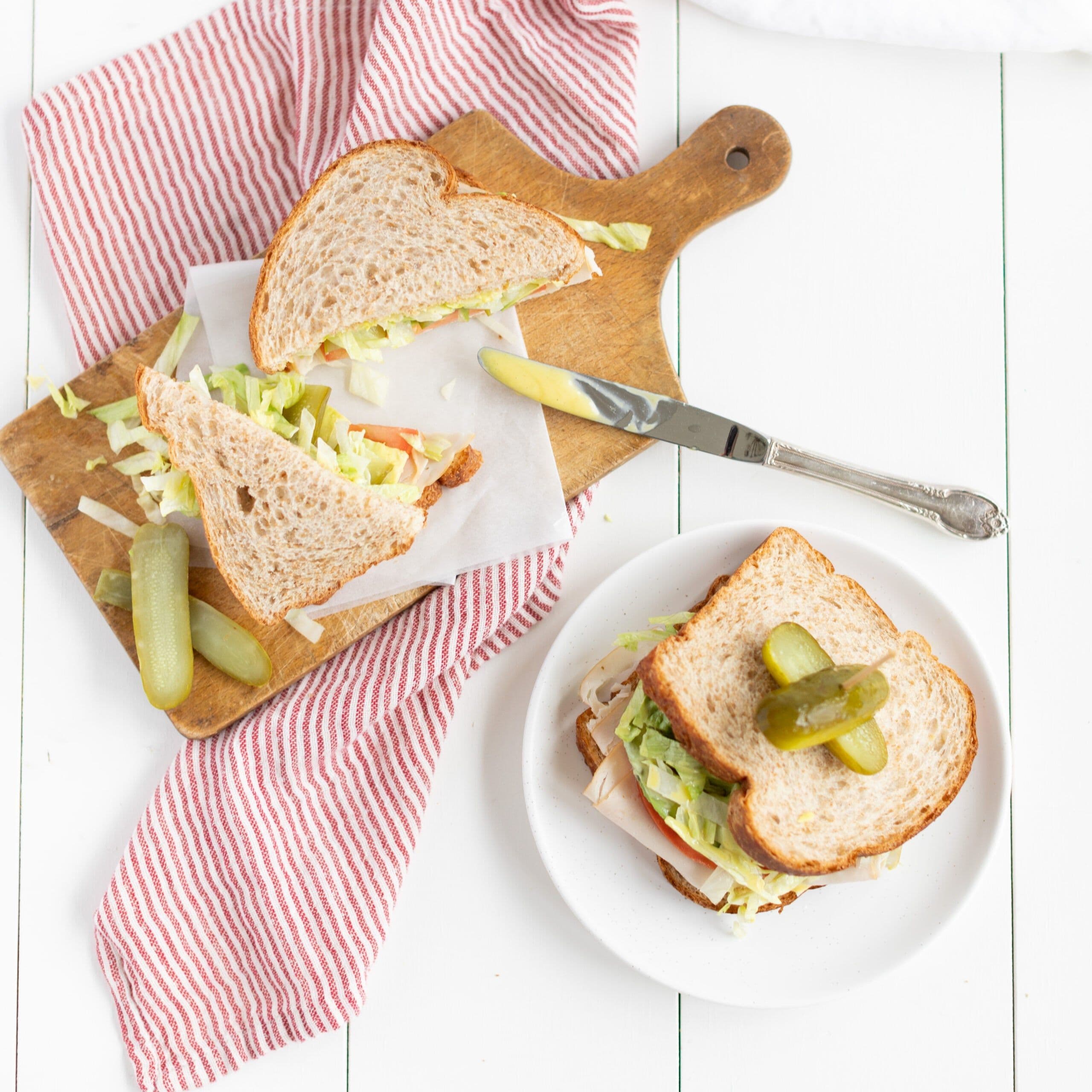 Honey Mustard Turkey Sandwiches banner image