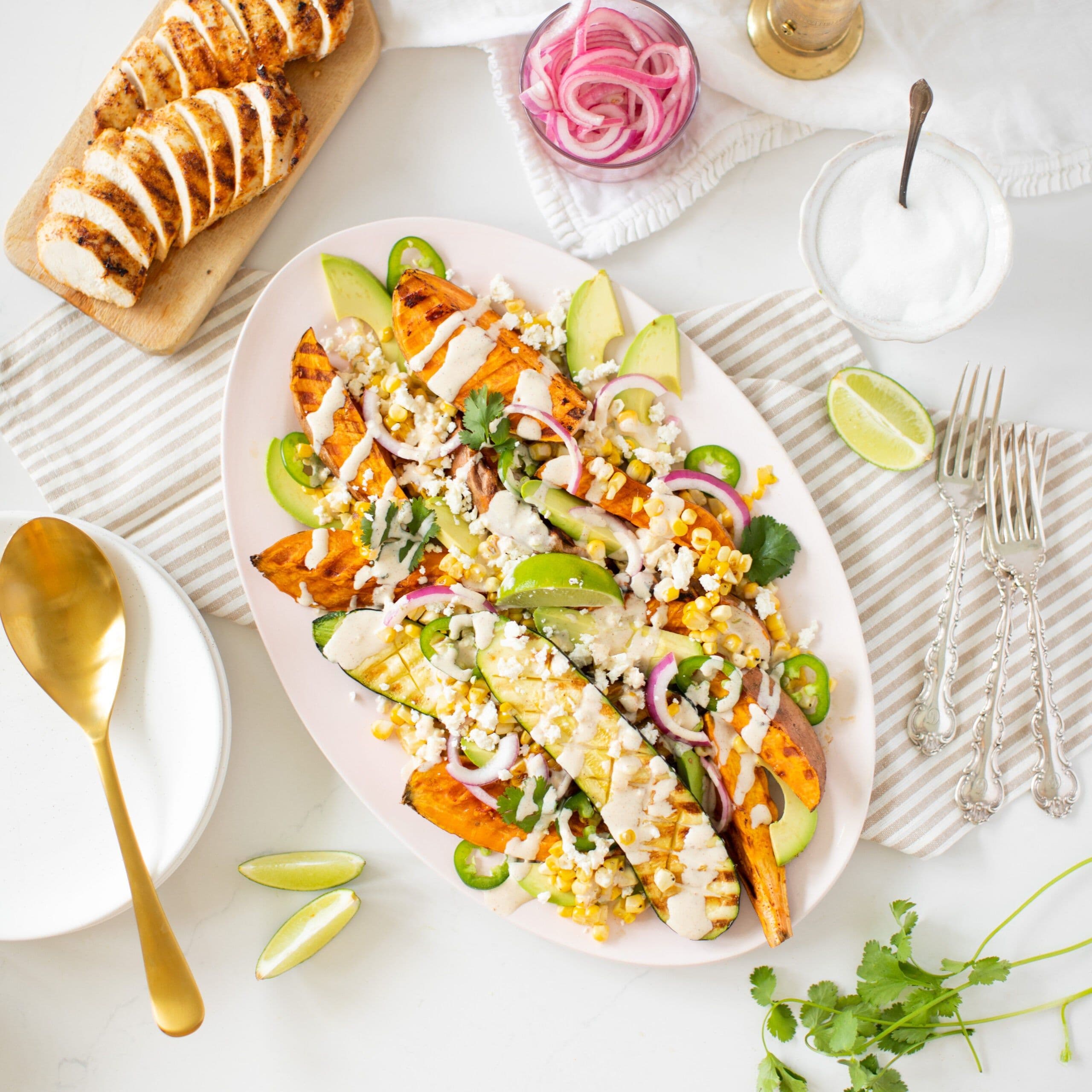 Grilled Chicken & Summer Veggies banner image