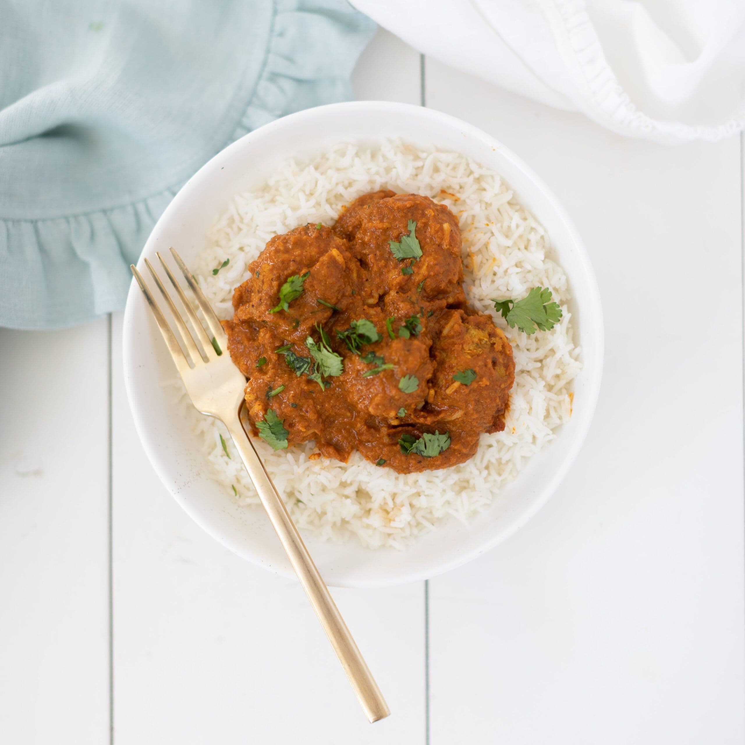Butter Chicken Meatballs banner image