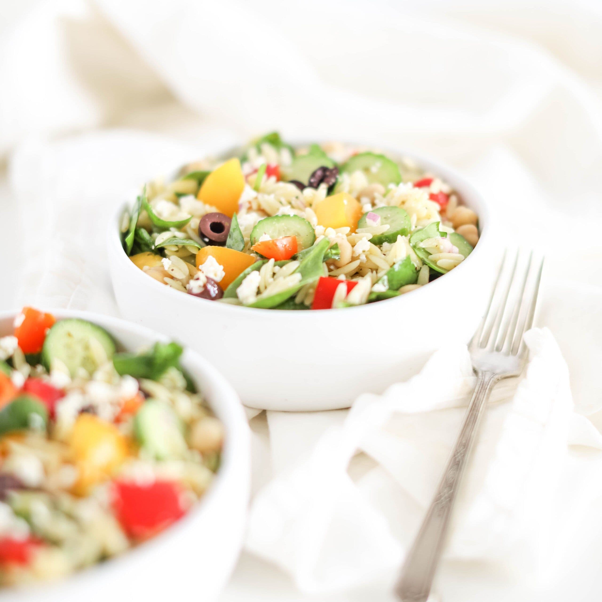 Mediterranean Orzo Salad banner image