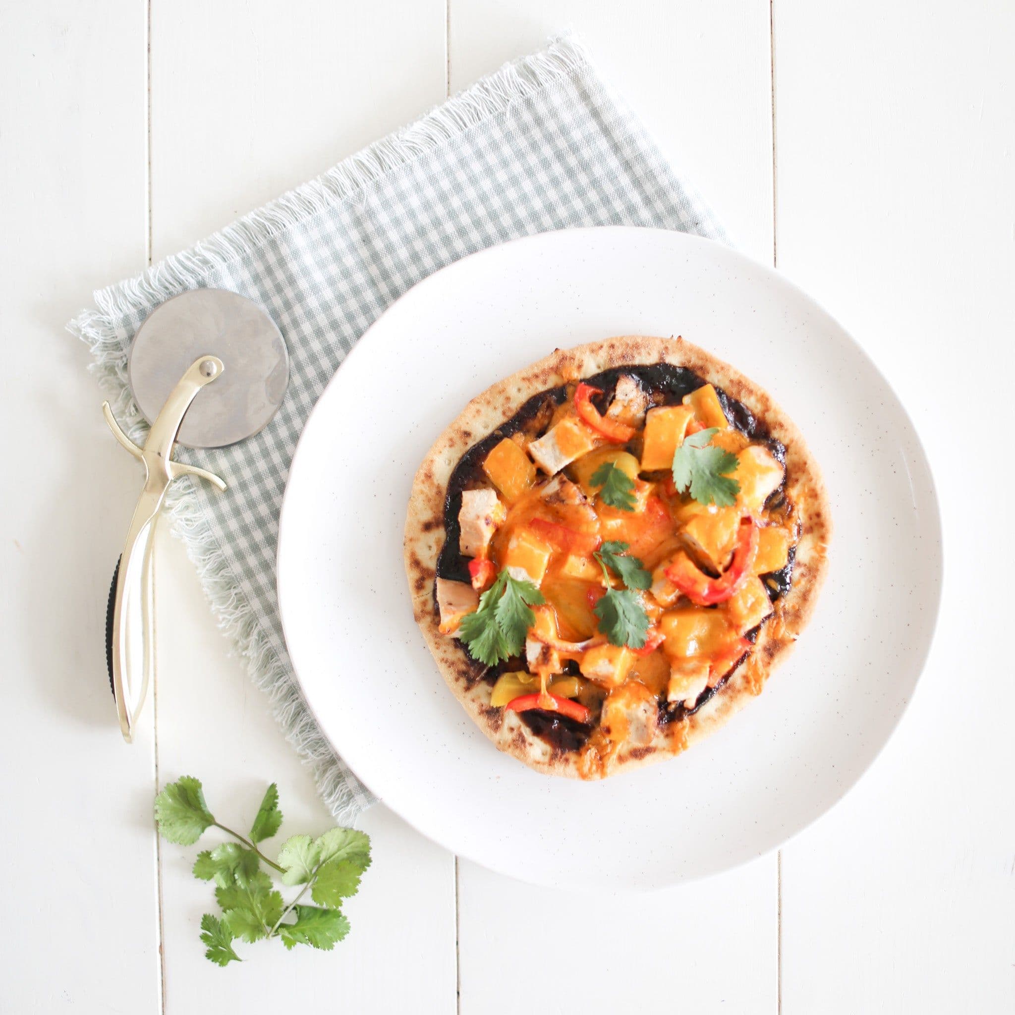 BBQ Chicken Pizzas banner image