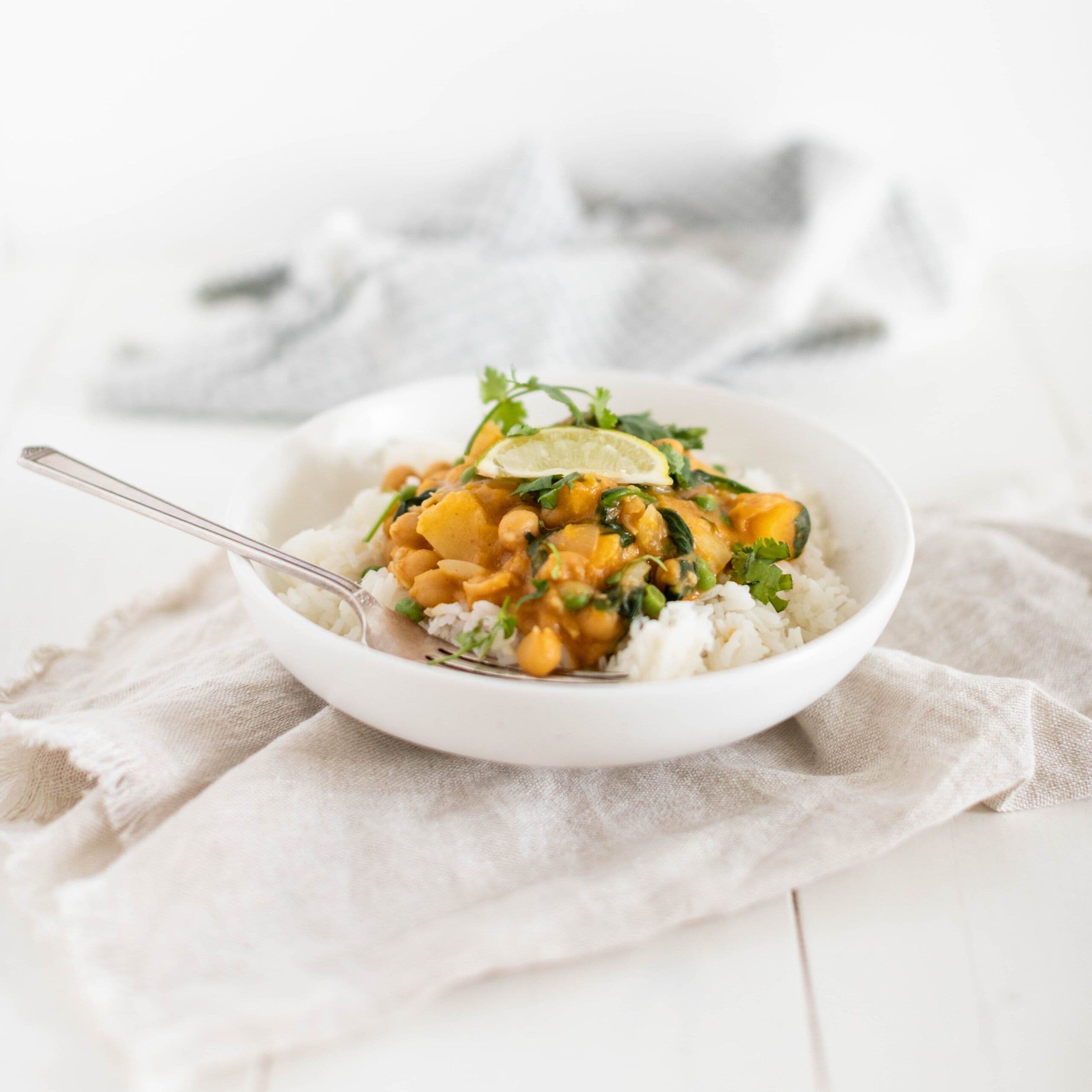 Chickpea Squash Curry banner image