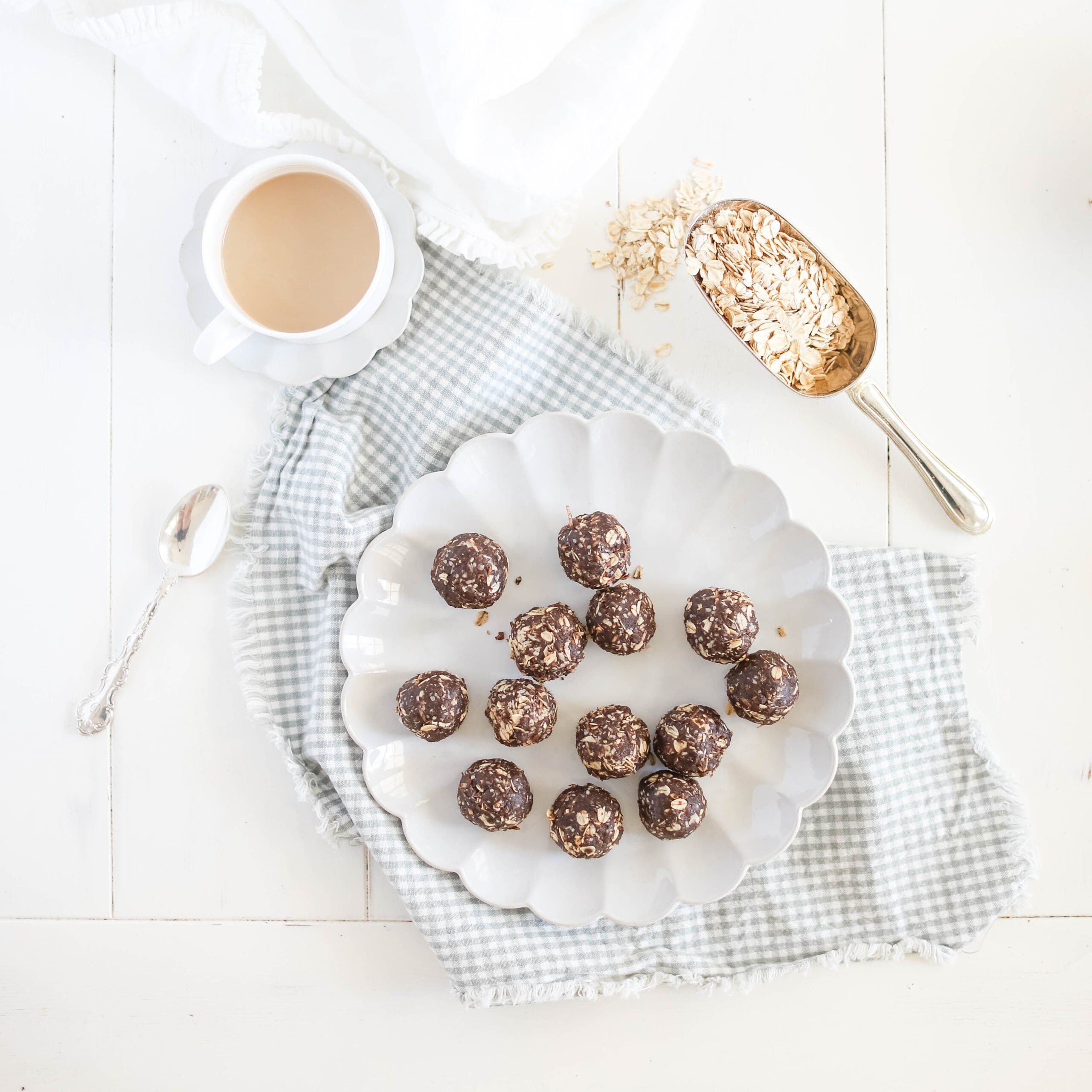 Coconut Chocolate Energy Bites banner image