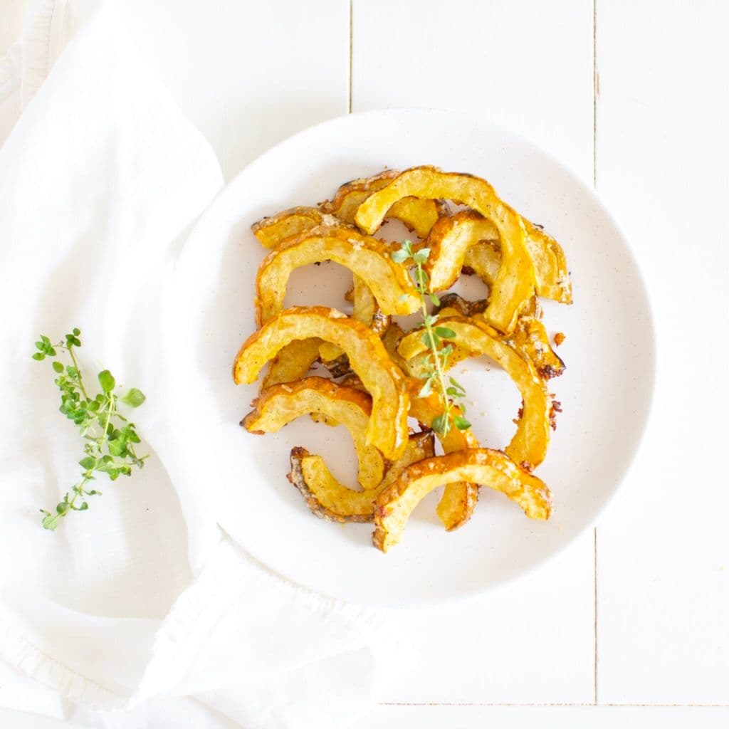 Parmesan Roasted Acorn Squash banner image