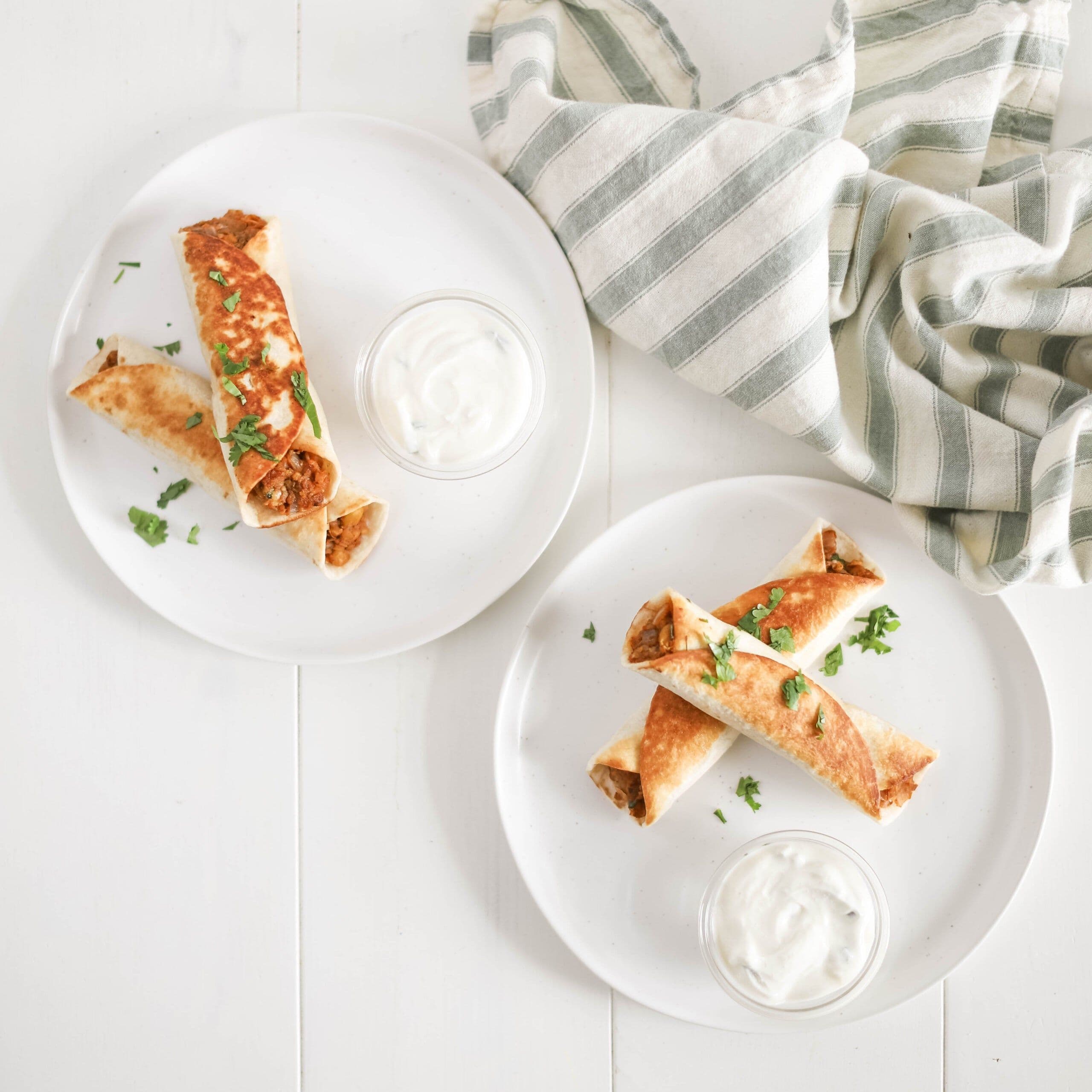 Spiced Chickpea Rollups banner image