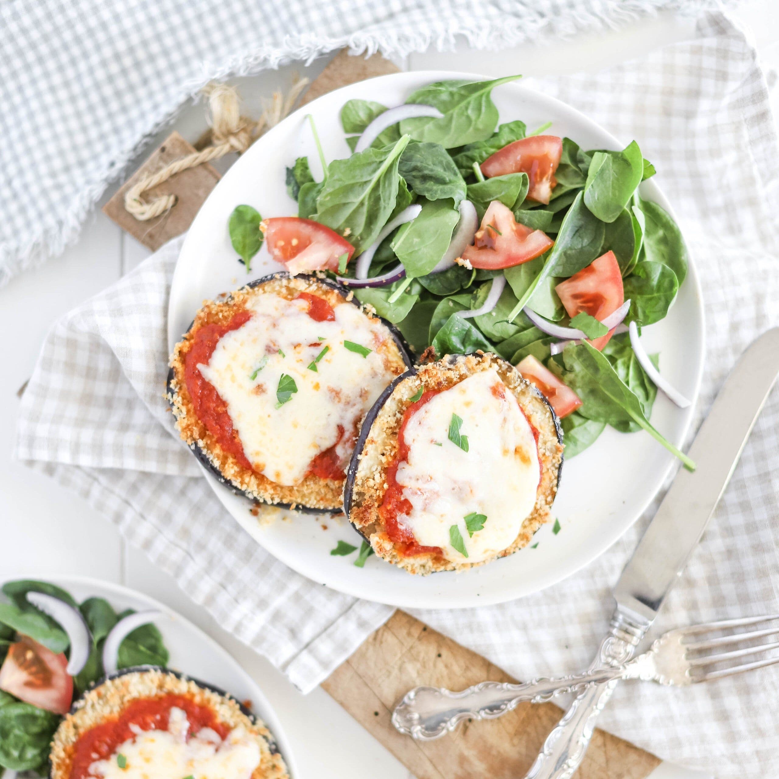 Baked Eggplant Parm banner image