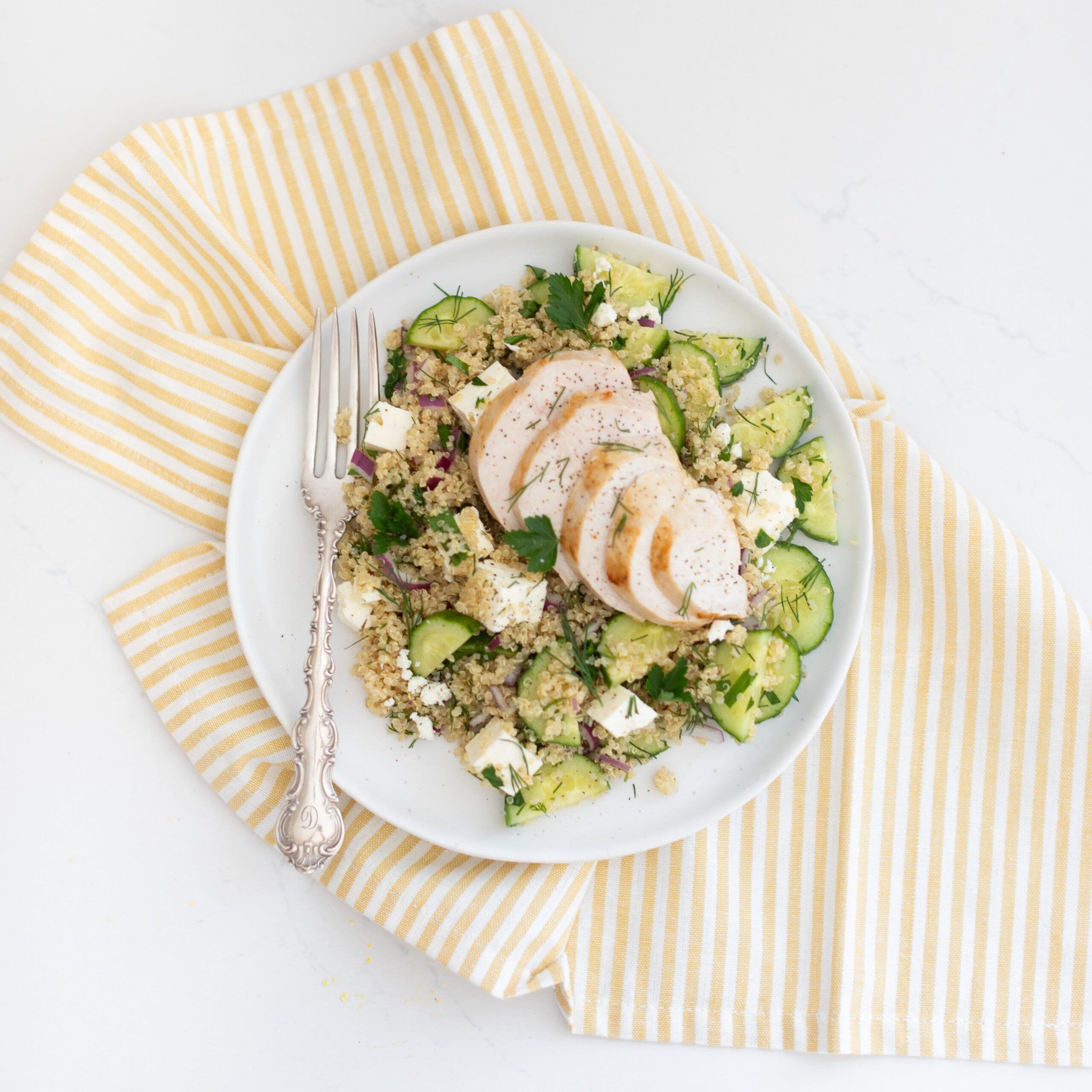Cucumber Feta Salad banner image
