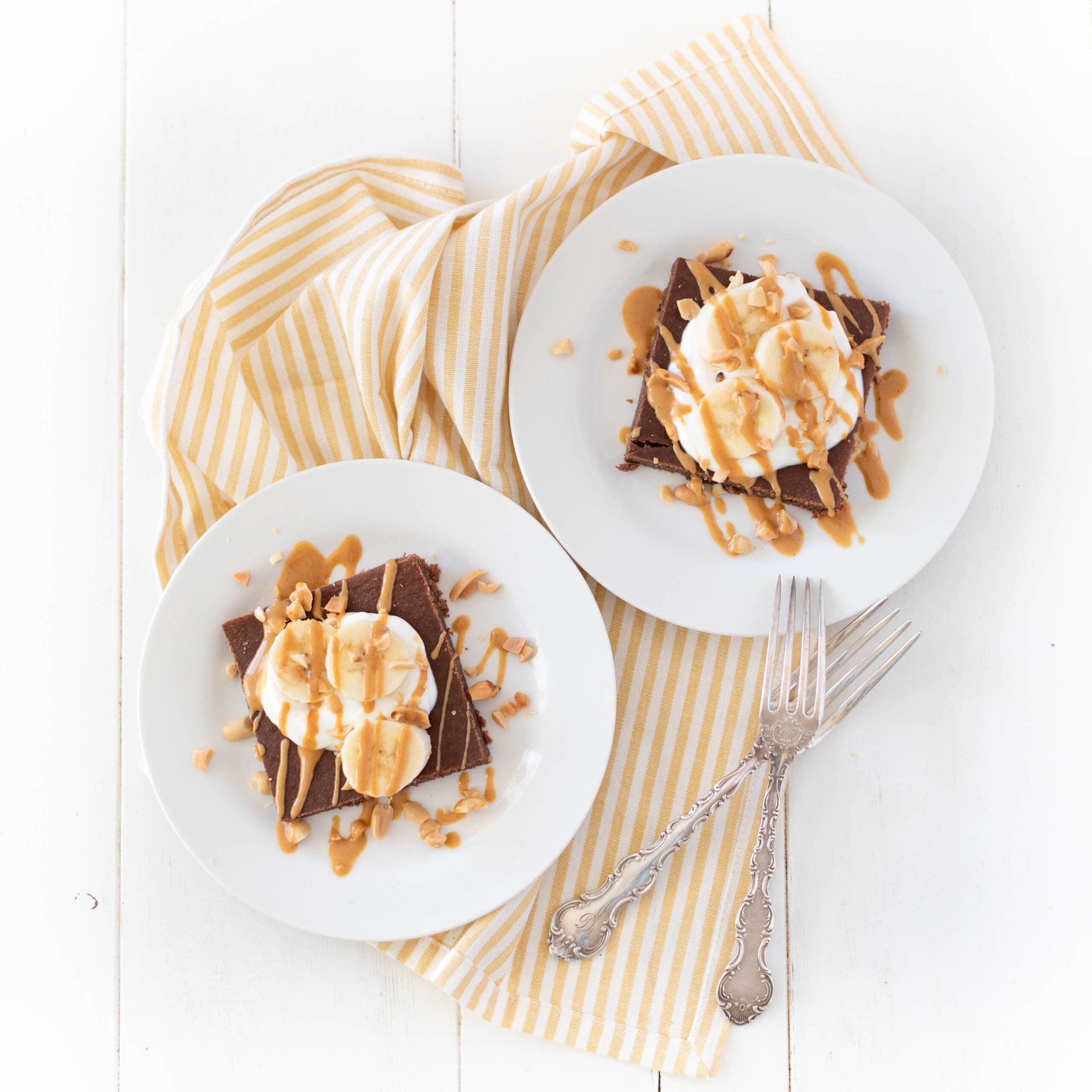 Peanut Butter Chocolate Baked Oats banner image