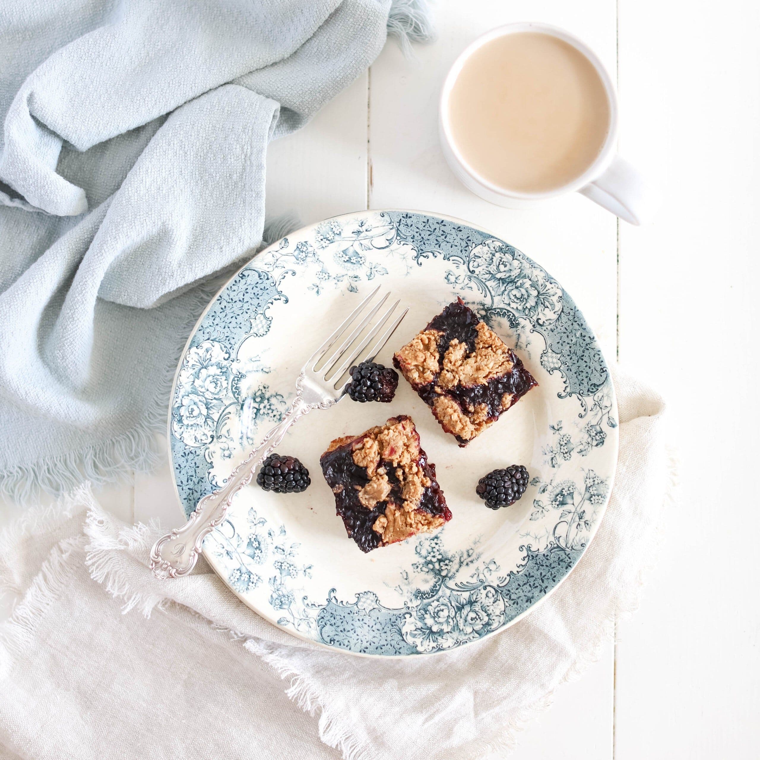 Blackberry Oatmeal Bars banner image