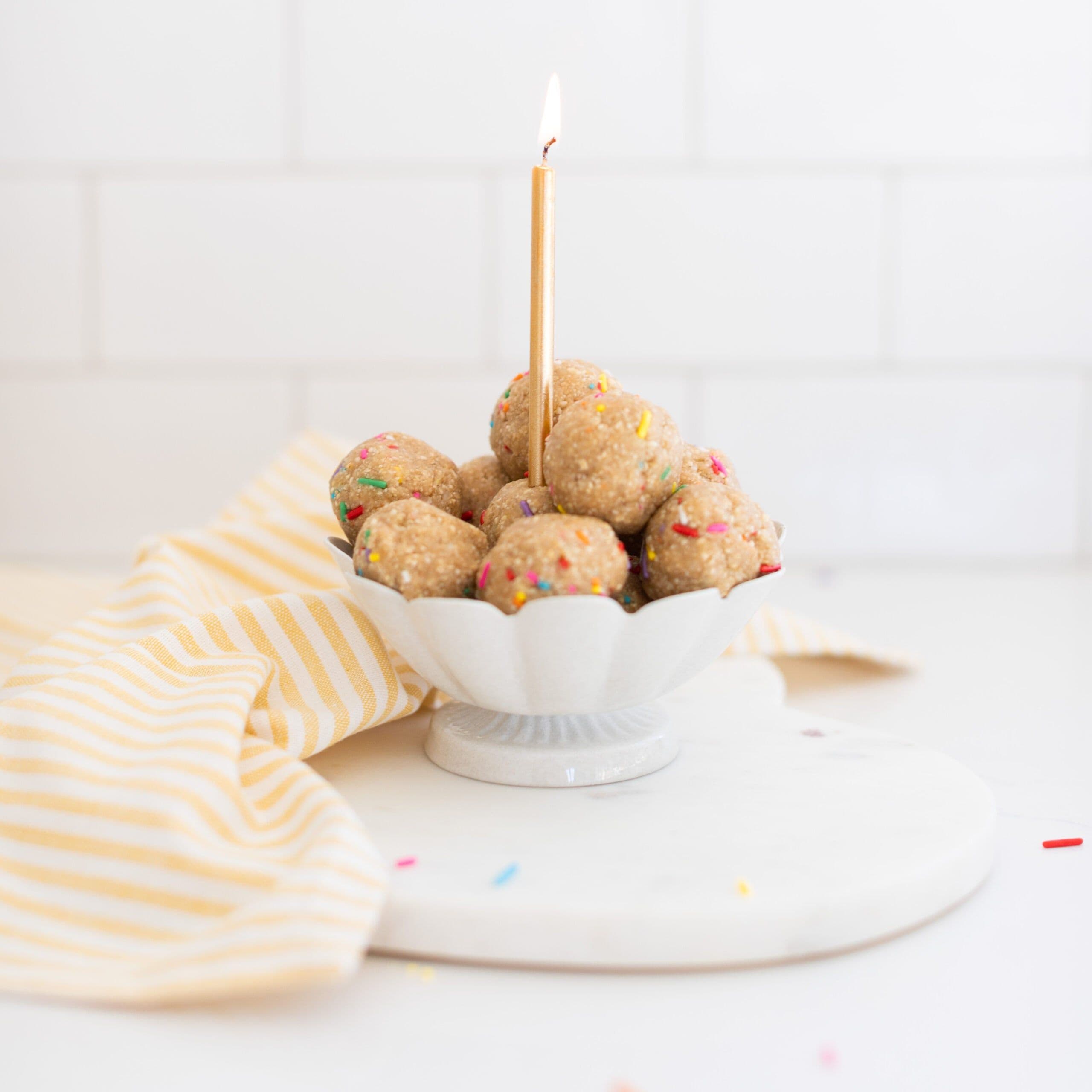 Birthday Cake Energy Bites banner image