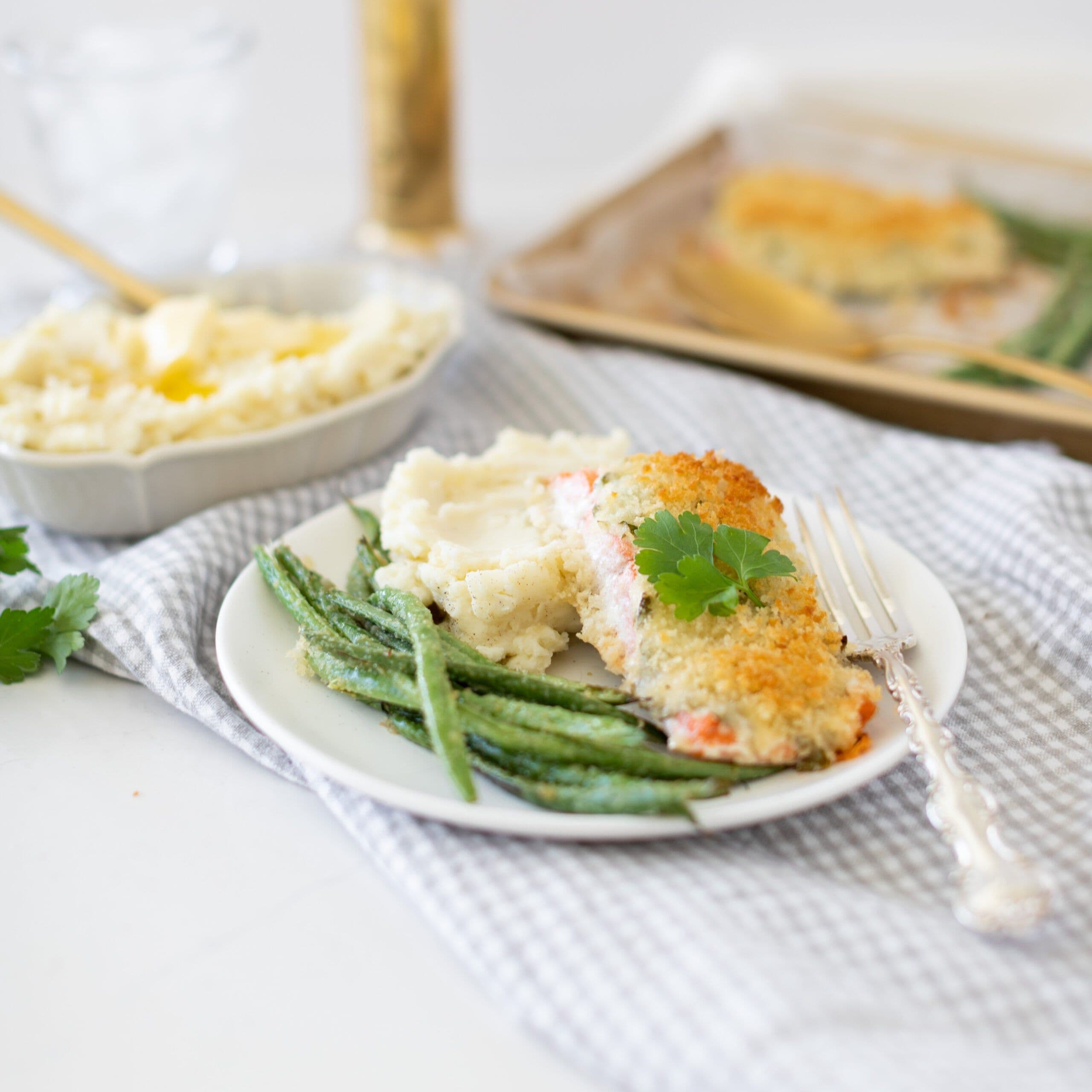 Parmesan Crusted Salmon banner image