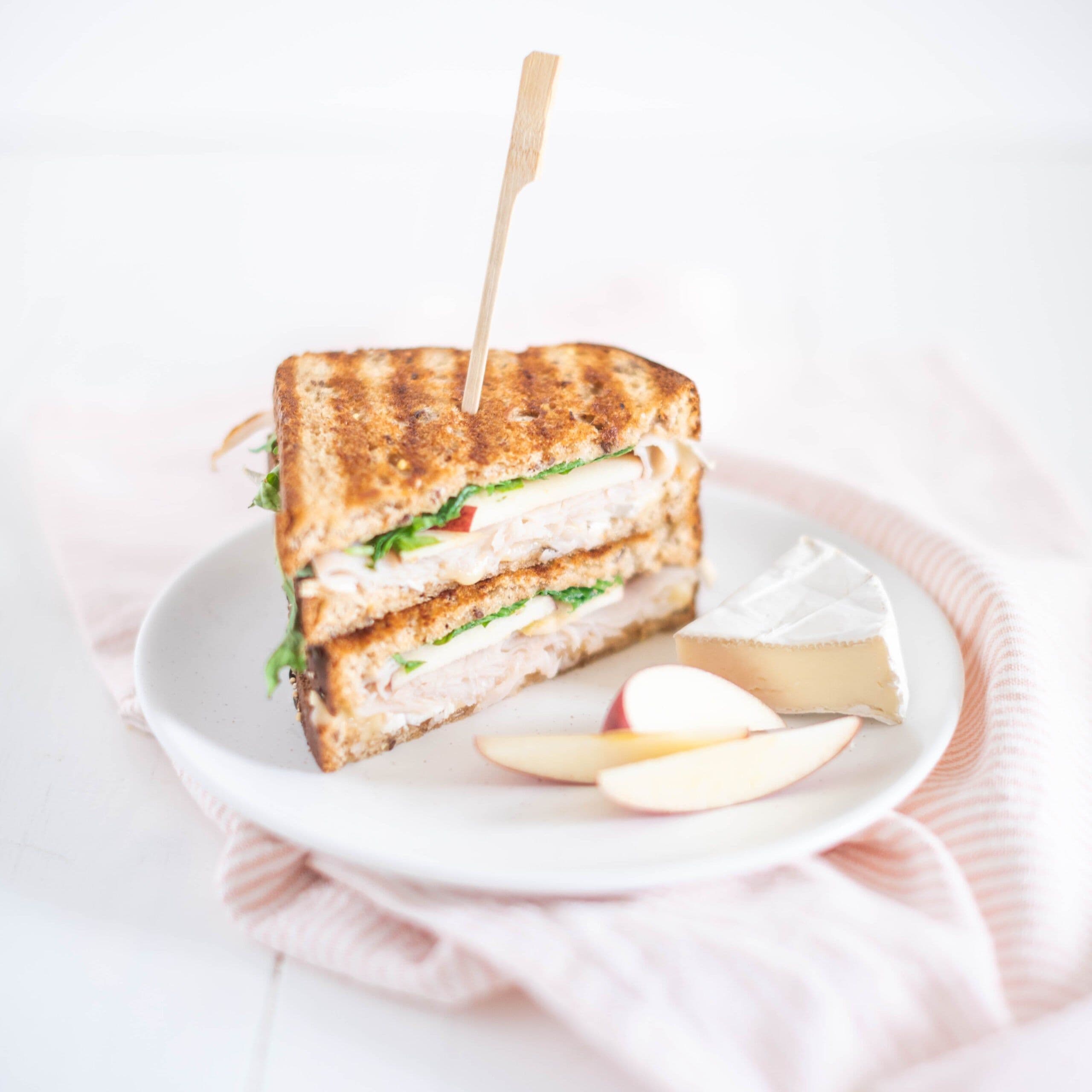Turkey, Apple & Brie Paninis banner image