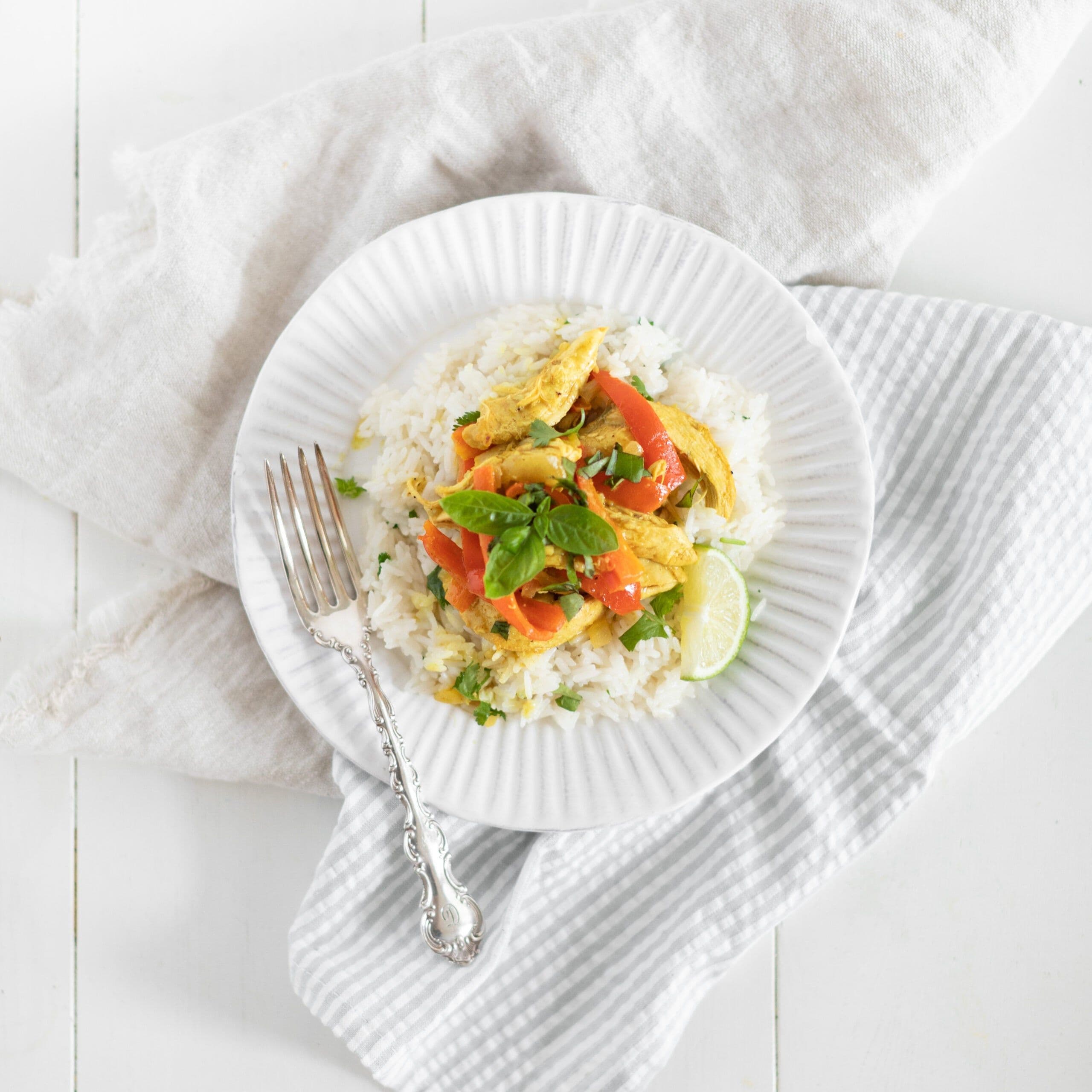 Coconut Chicken & Rice banner image