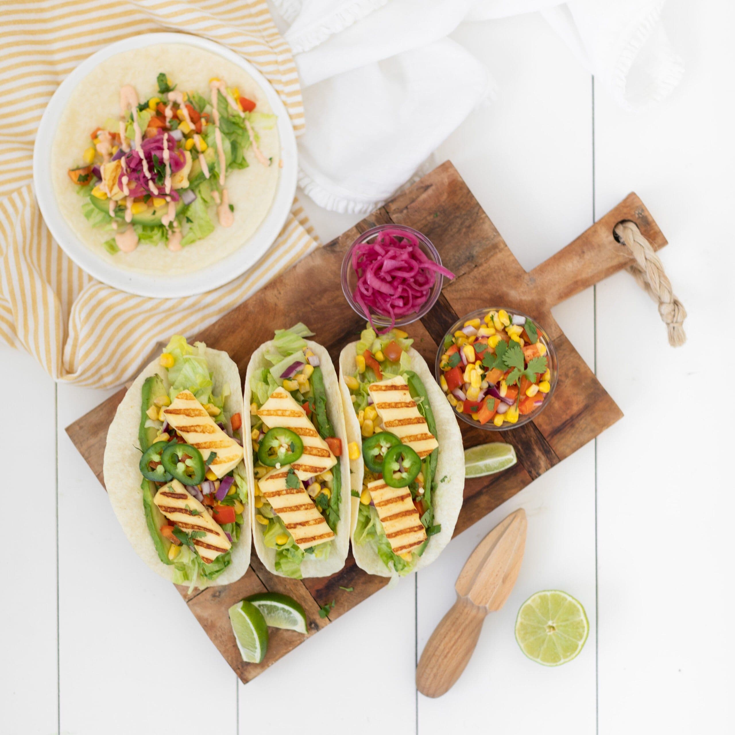 Halloumi Tacos banner image